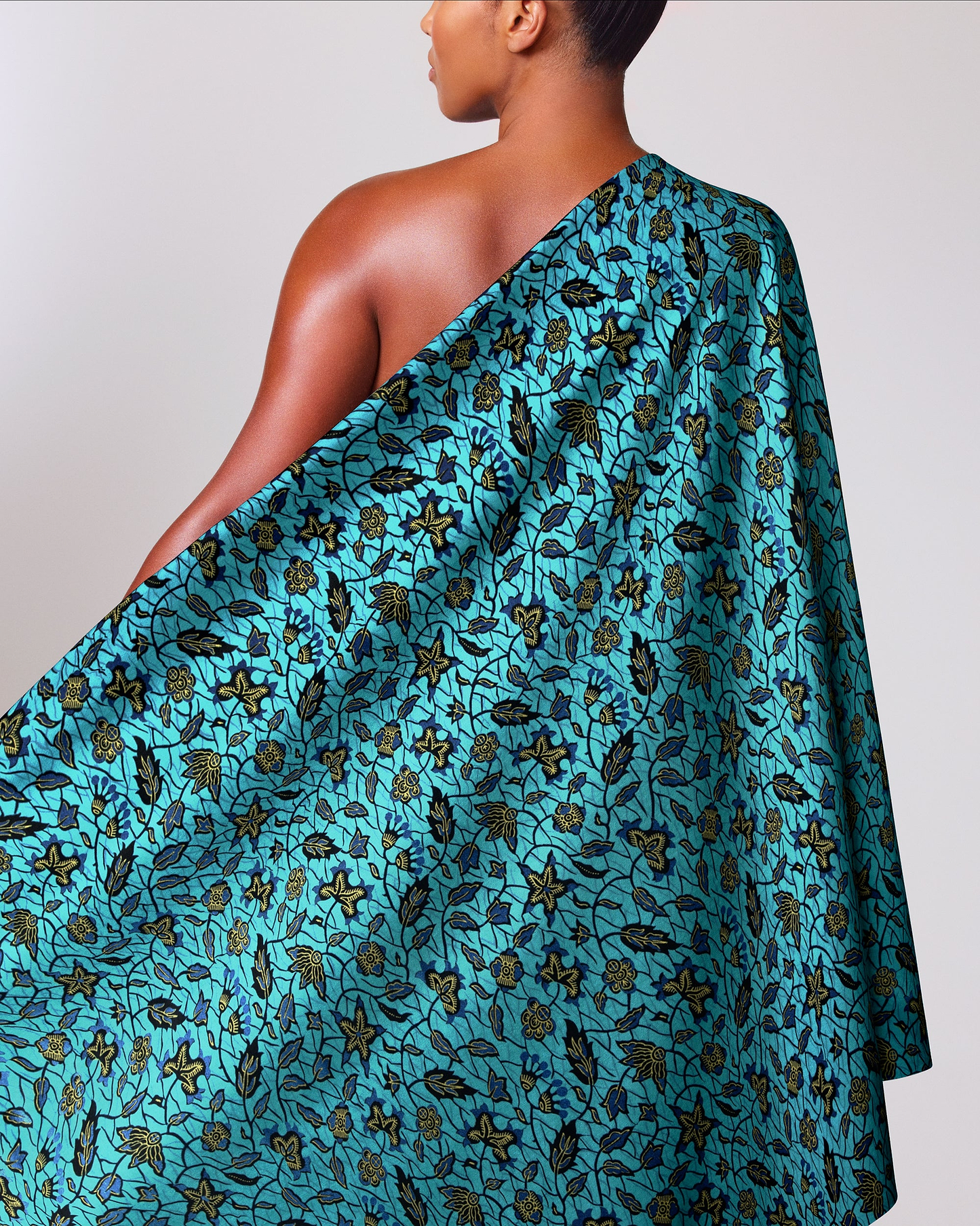 Wax Hollandais | VL00040.194 | Royal Blue Embellished