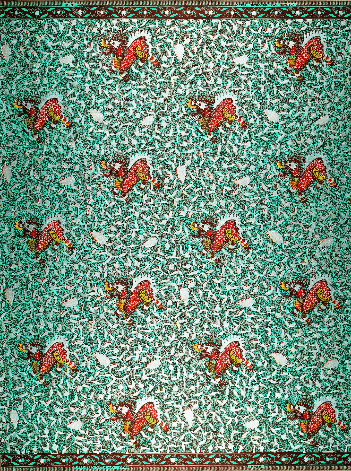 Wax Hollandais | VL00511.273 | Orné de Vert Pastel