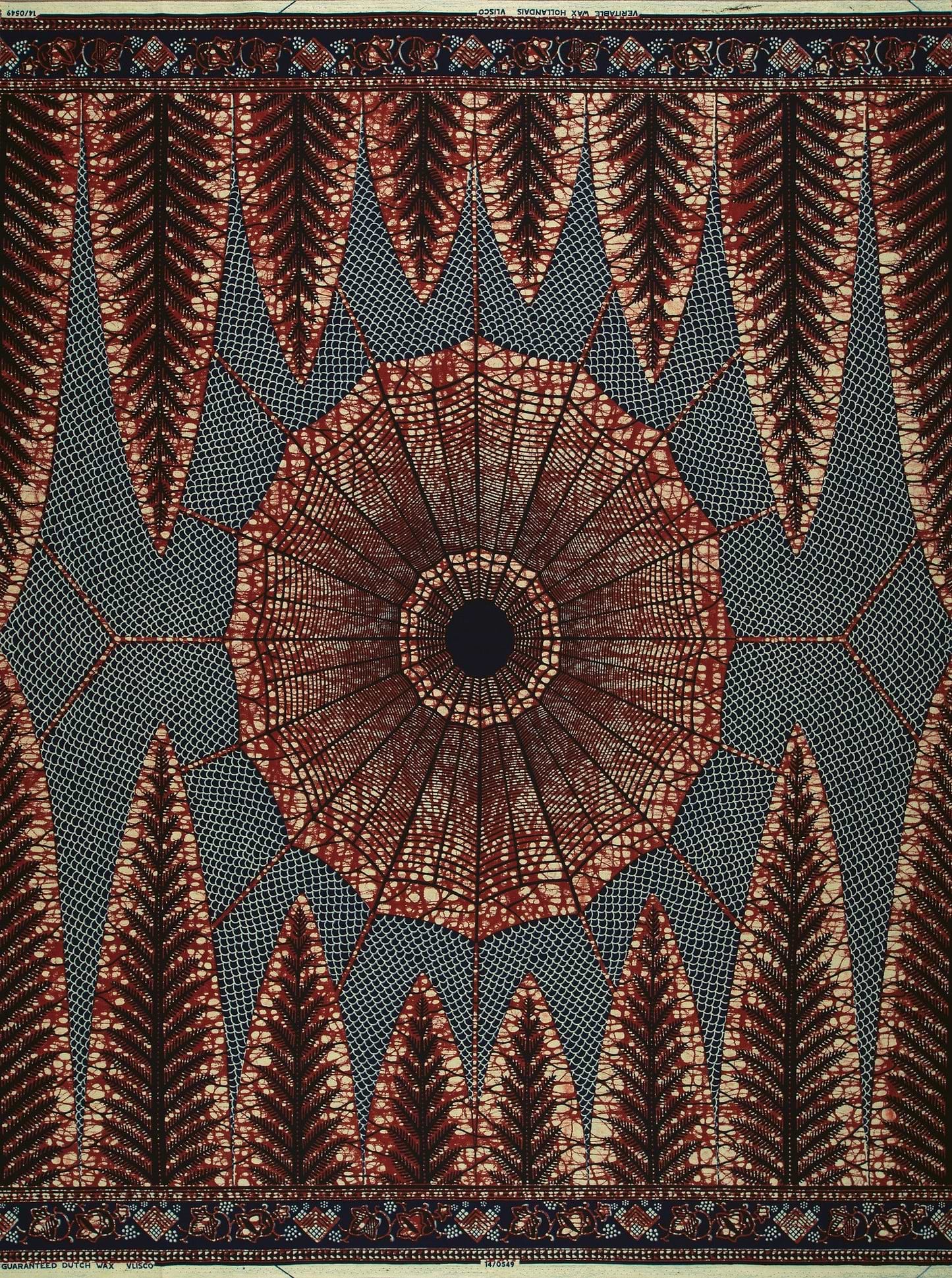 Wax Hollandais | VL00549.202 | Anansi's Spiderweb, The Spider
