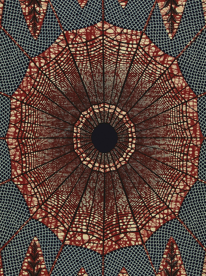 Wax Hollandais | VL00549.202 | Anansi's Spiderweb, The Spider