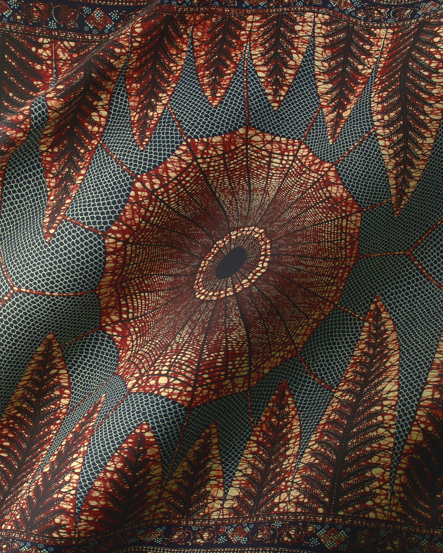 Wax Hollandais | VL00549.202 | Anansi's Spiderweb, The Spider