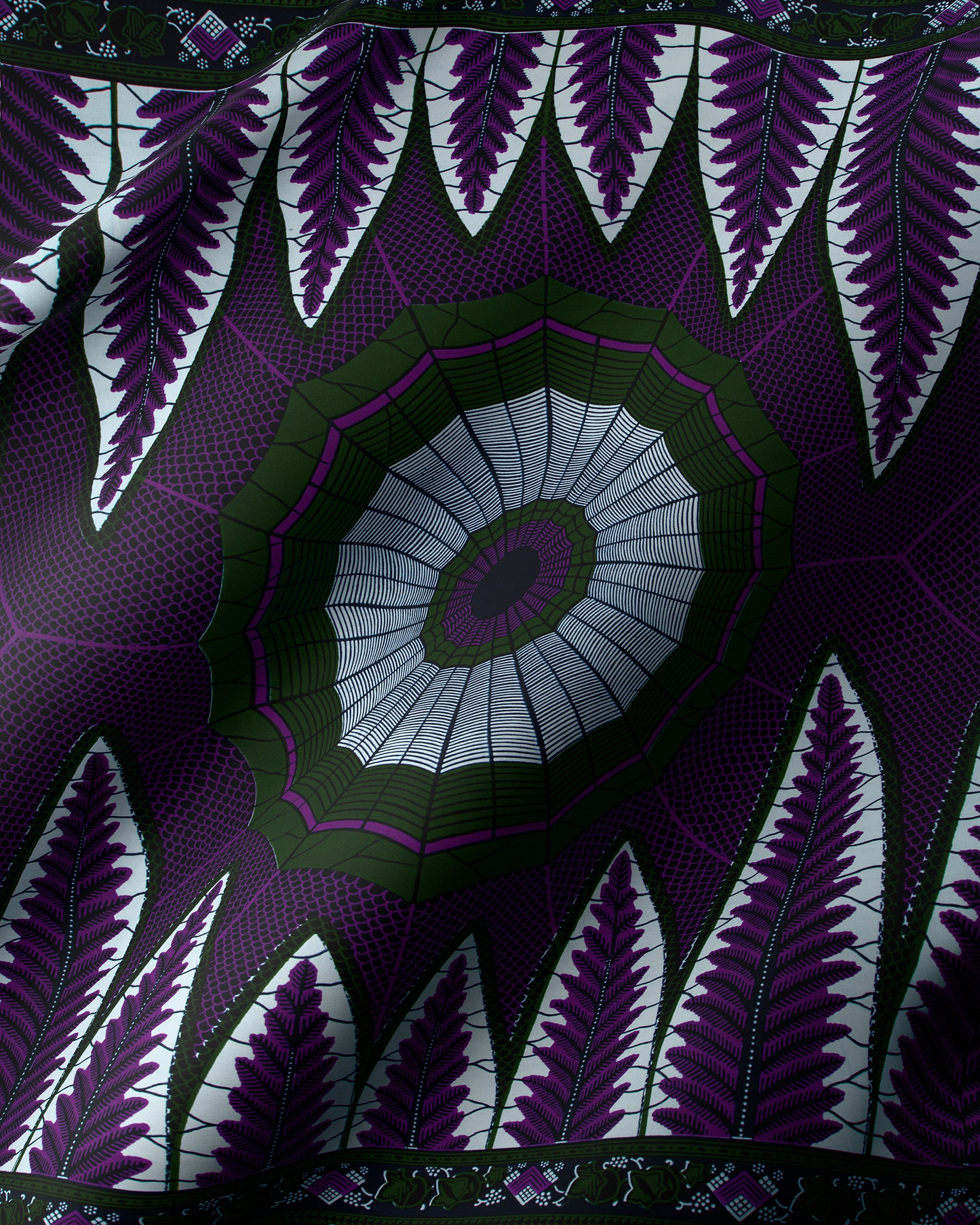Wax Hollandais | VL00549.221 | Anansi's Spiderweb, The Spider