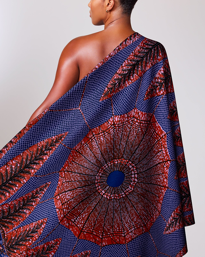 Wax Hollandais | VL00549.223 | Anansi's Spiderweb, The Spider