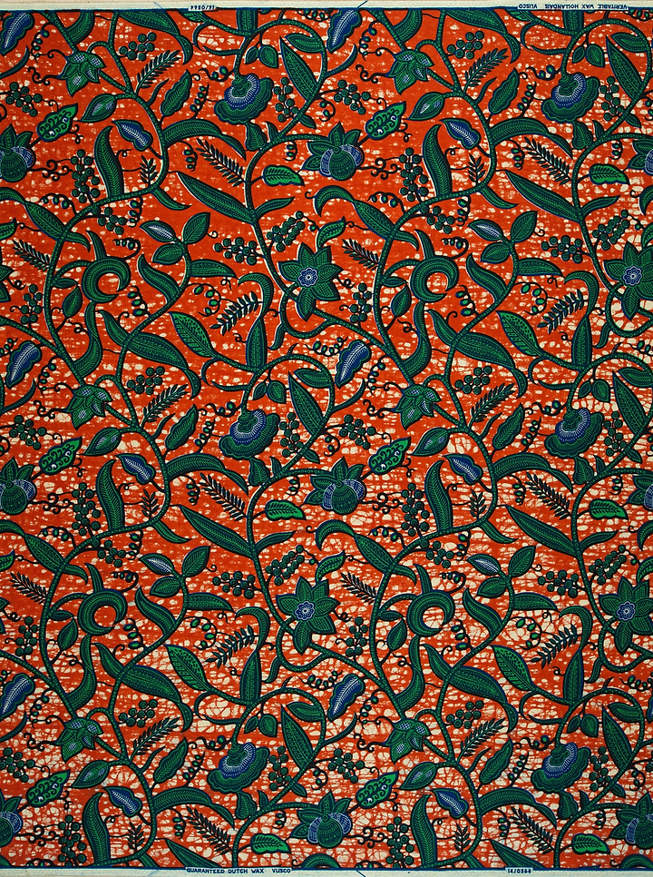 Wax Hollandais | VL00564.349 | Leaf trail, Sweet Mother