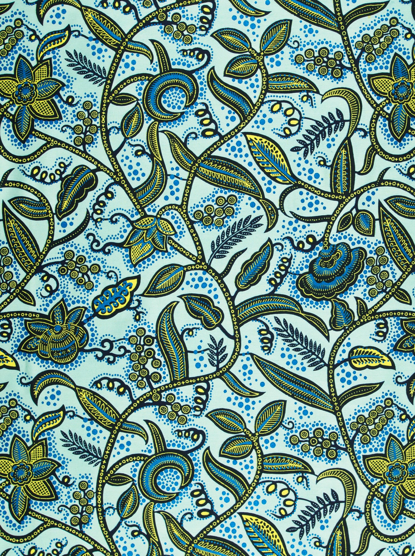 Wax Hollandais | VL00564.515 | Royal Blue Embellished