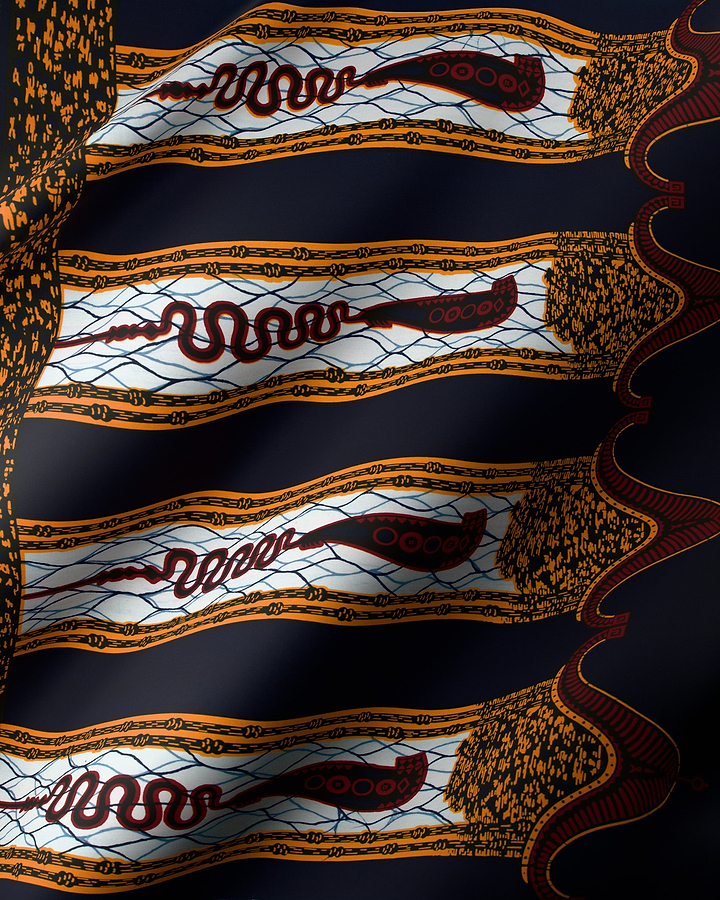 Wax Hollandais | VL00578.112 | Chiefs' sword