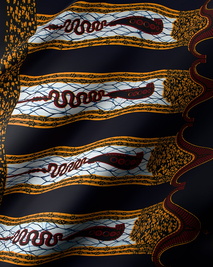 Wax Hollandais | VL00578.114 | Chiefs' sword