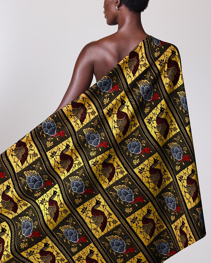 Wax Hollandais | VL00625.217 | Ataka, Guinea fowl