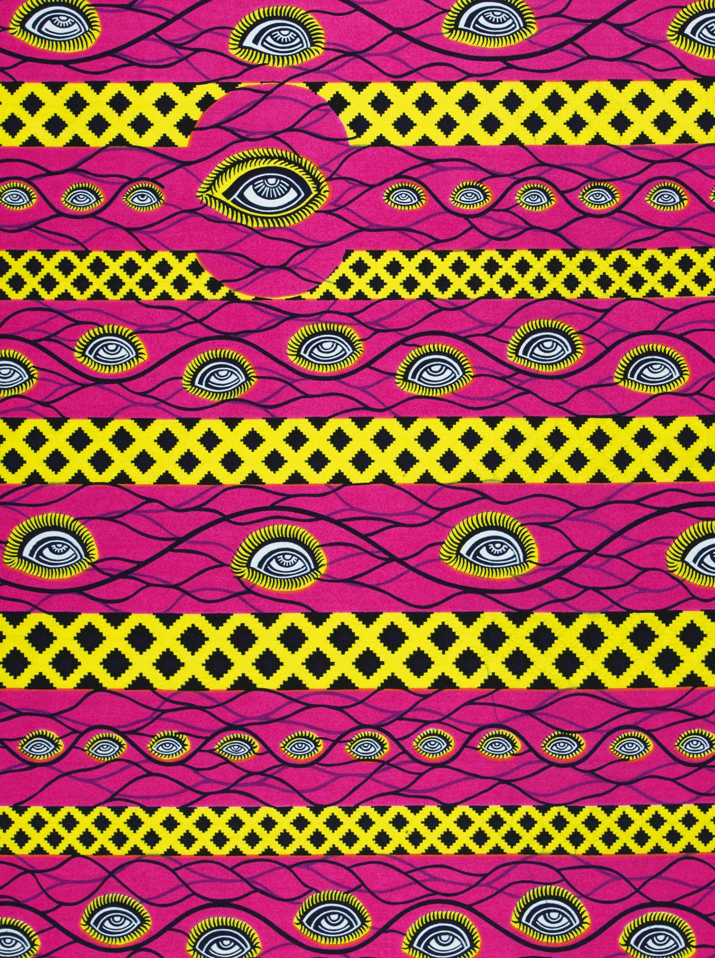Wax Hollandais | VL00760.170 | Bull's eye, Eyes, God's eye, Lustiful Eye