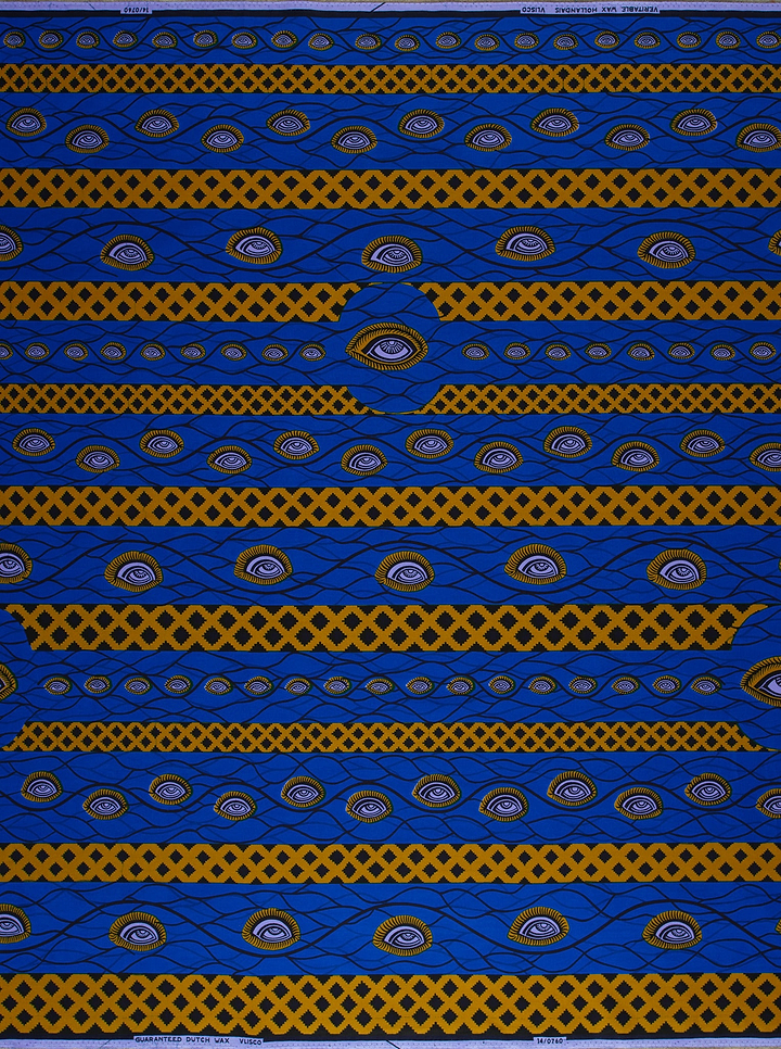 Wax Hollandais | VL00760.175 | Bull's eye, Eyes, God's eye, Lustiful Eye