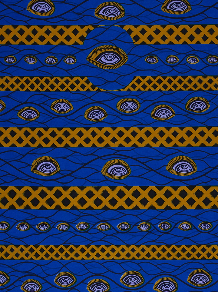 Wax Hollandais | VL00760.175 | Bull's eye, Eyes, God's eye, Lustiful Eye