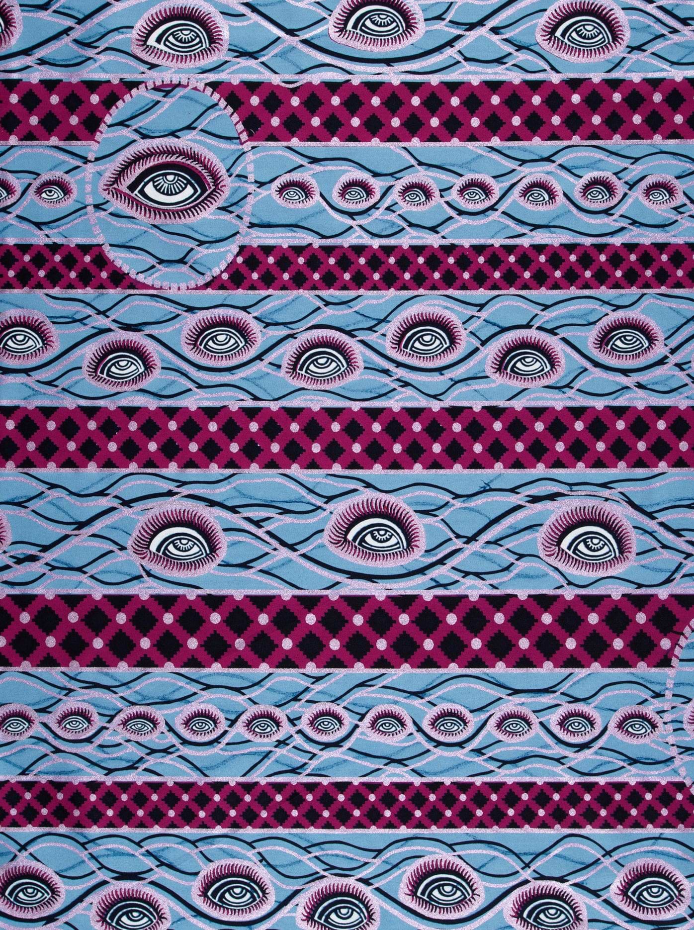 Wax Hollandais | VL00760.220 | Pastel Lilac Embellished