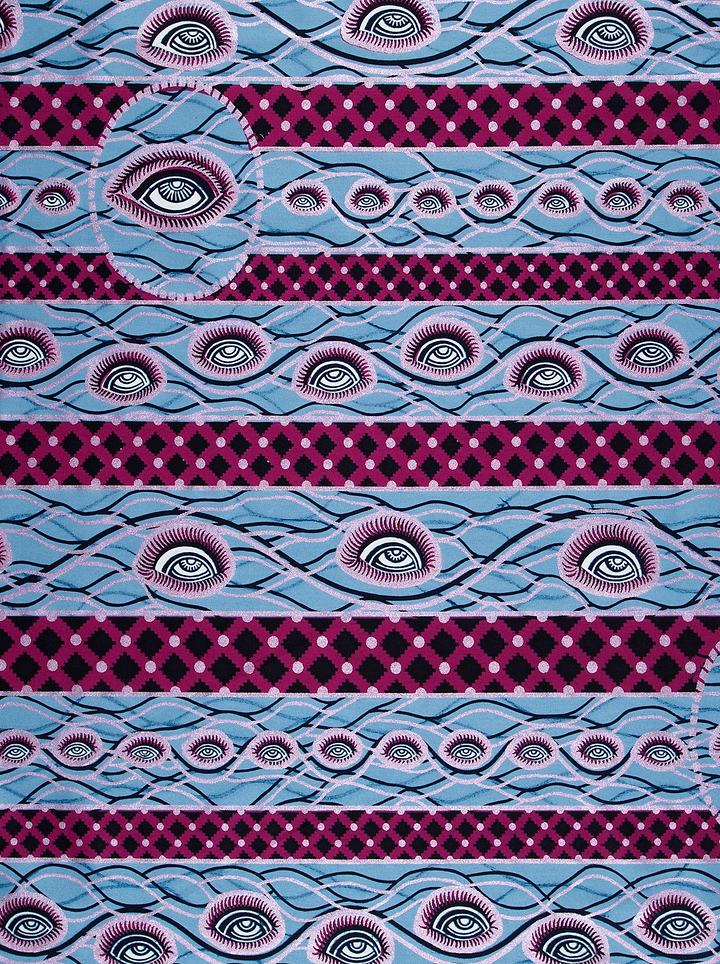 Wax Hollandais | VL00760.220 | Pastel Lilac Embellished