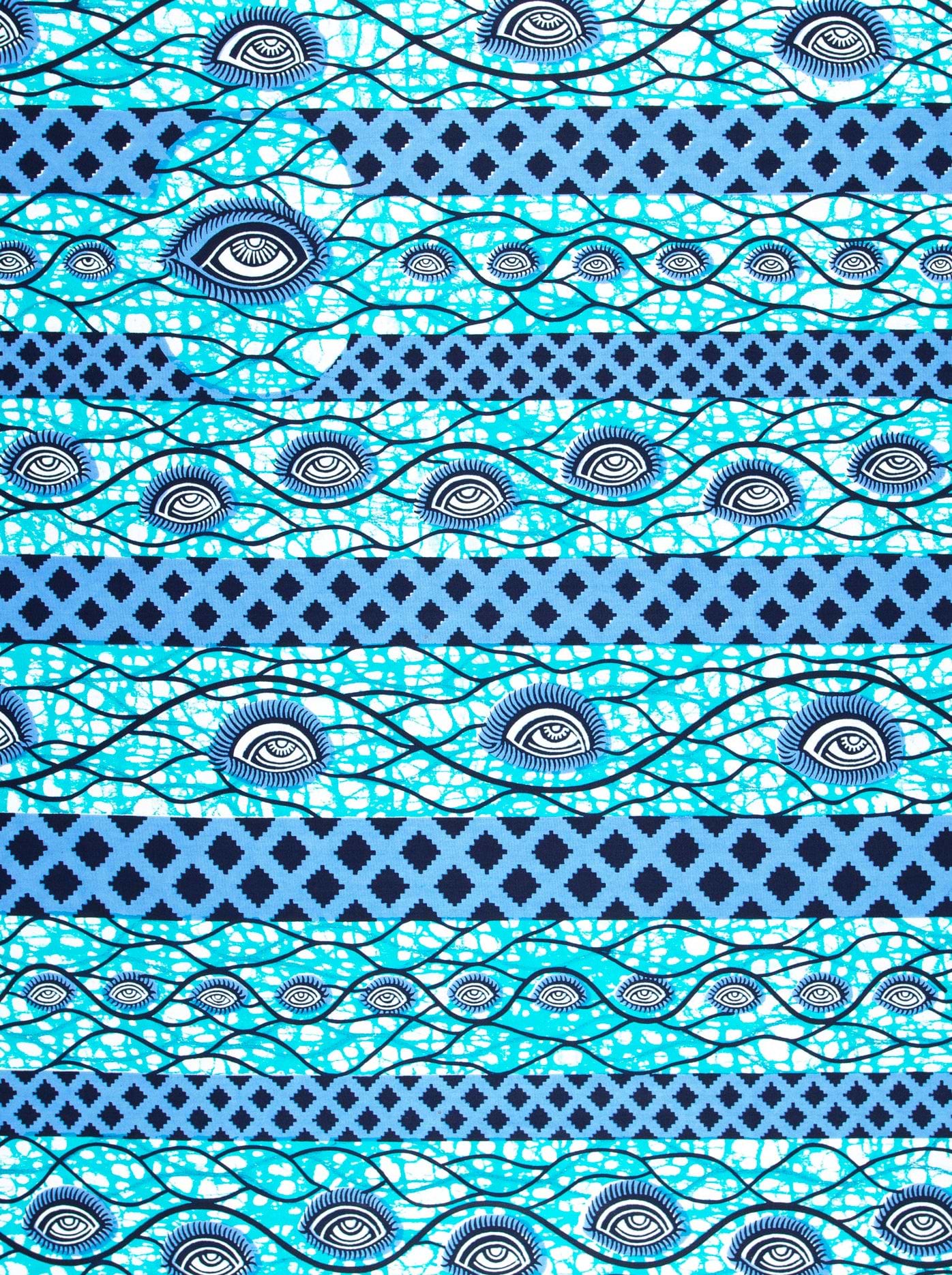 Wax Hollandais | VL00760.221 | Bull's eye, Eyes, God's eye, Lustiful Eye