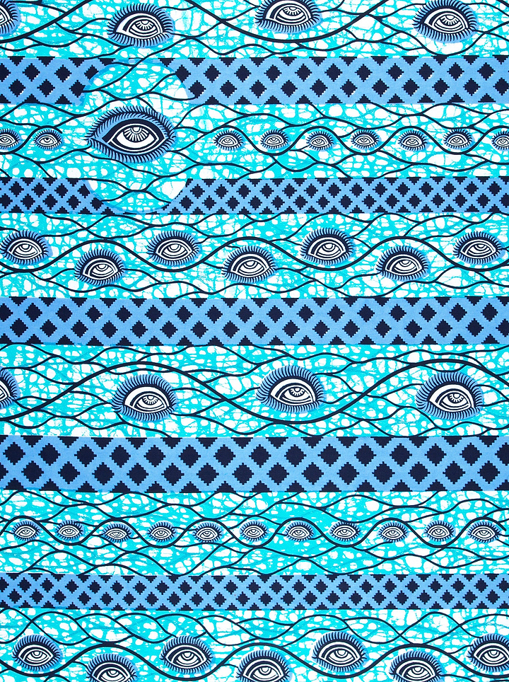Wax Hollandais | VL00760.221 | Bull's eye, Eyes, God's eye, Lustiful Eye
