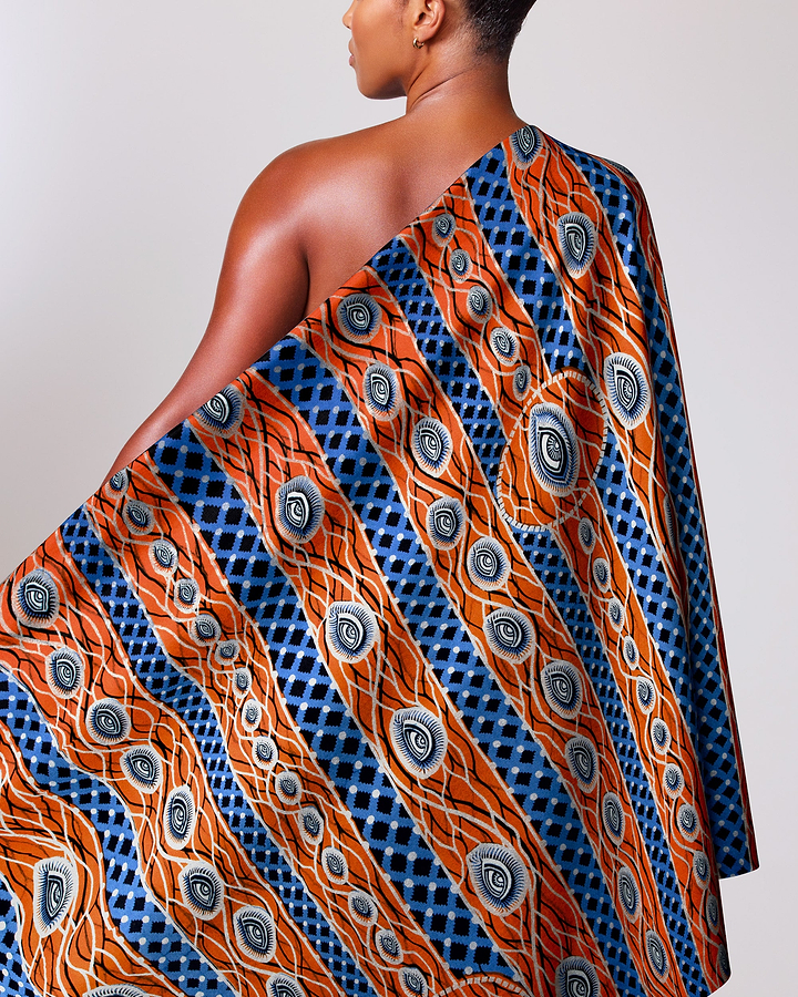 Wax Hollandais | VL00760.222 | Silver Embellished