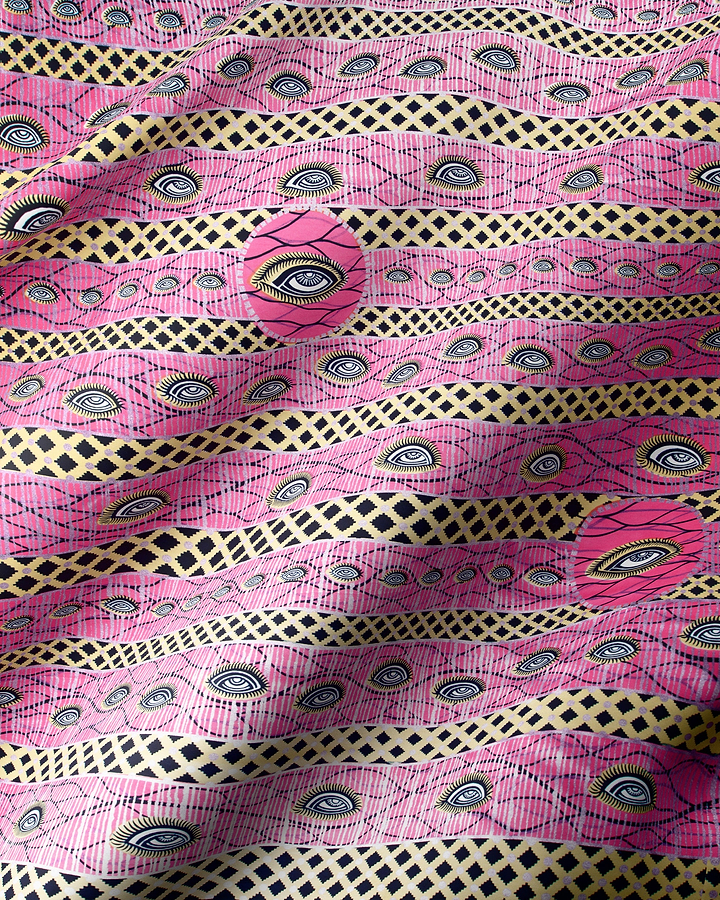 Wax Hollandais | VL00760.225 | Pastel Lilac Embellished
