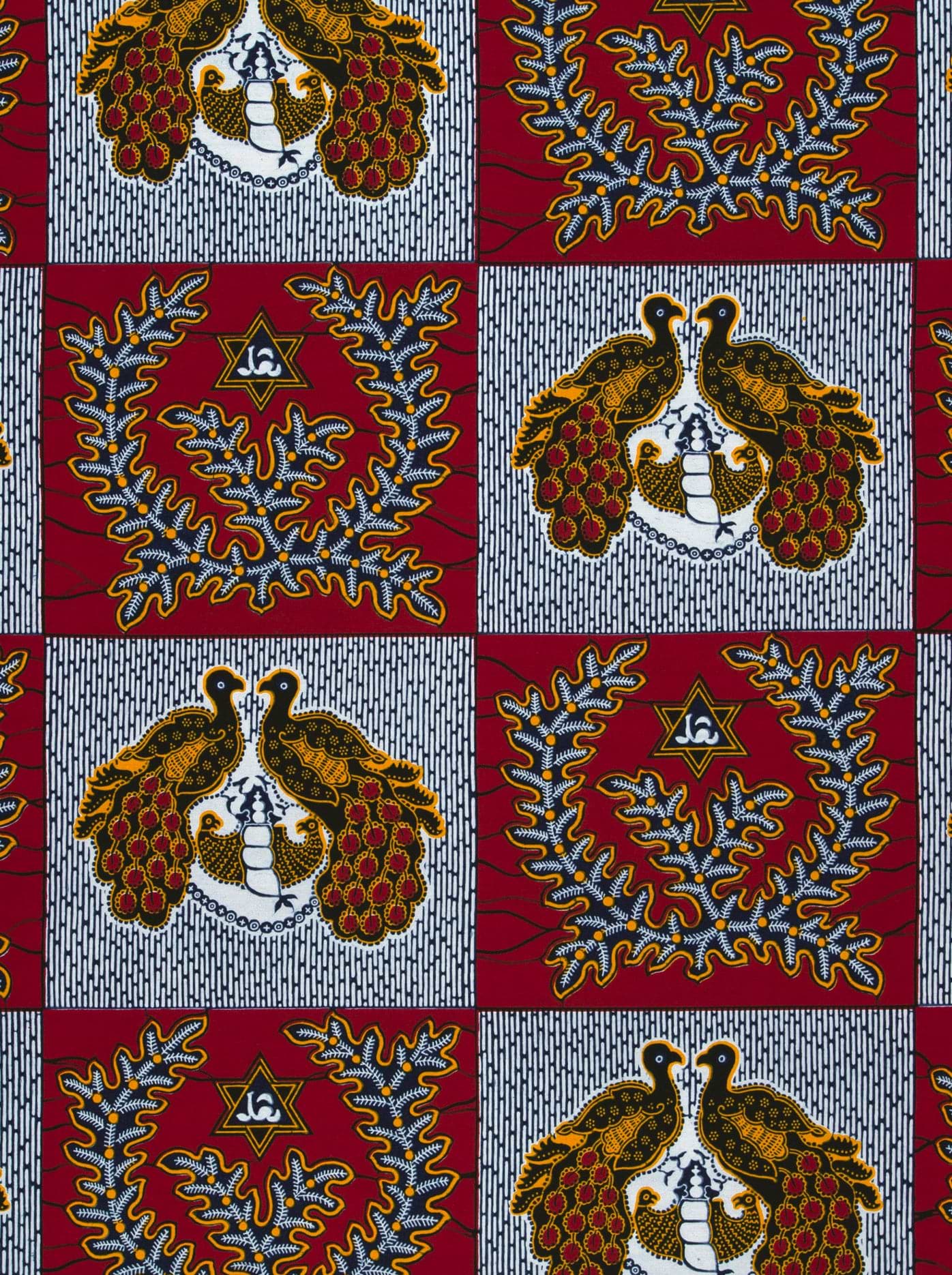Patterned fabric wax hollandais vl00770.087