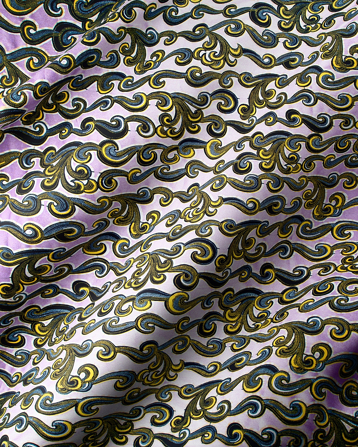 Wax Hollandais | VL01474.095 | Pastel Lilac Embellished
