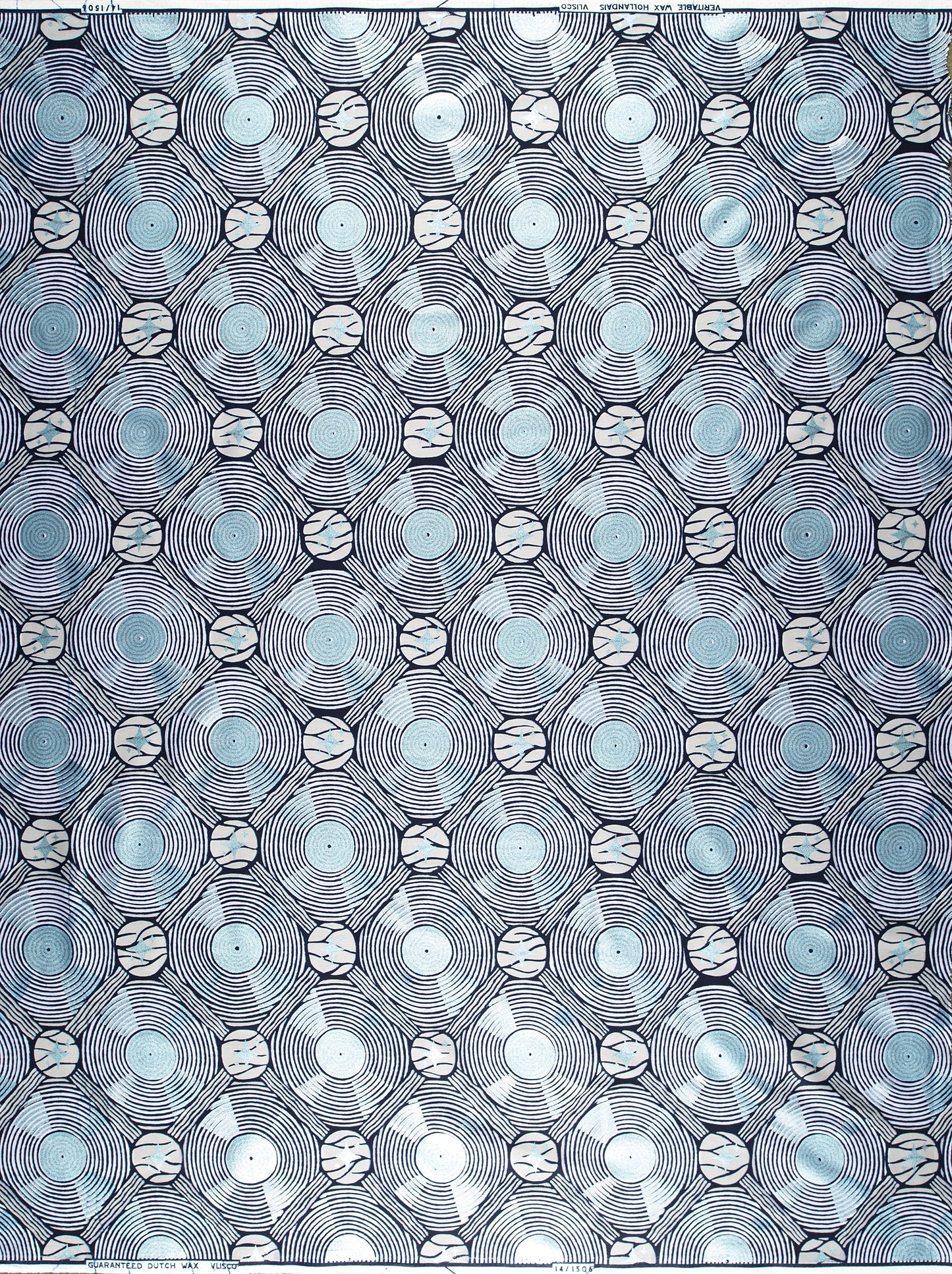 Wax Hollandais | VL01506.022 | Pastel Blue Embellished