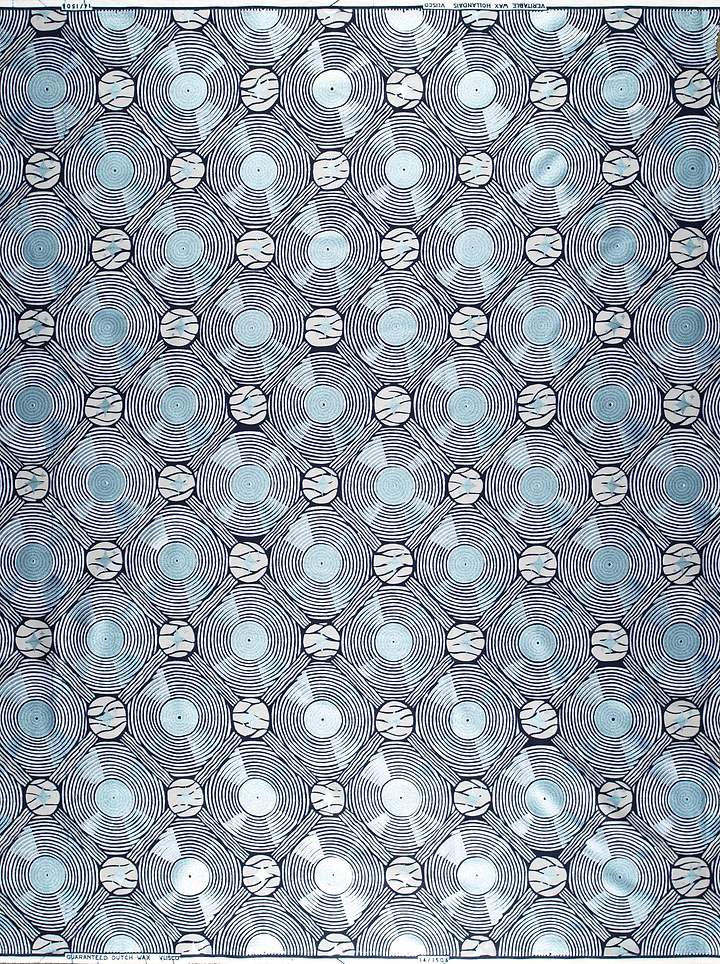 Wax Hollandais | VL01506.022 | Pastel Blue Embellished