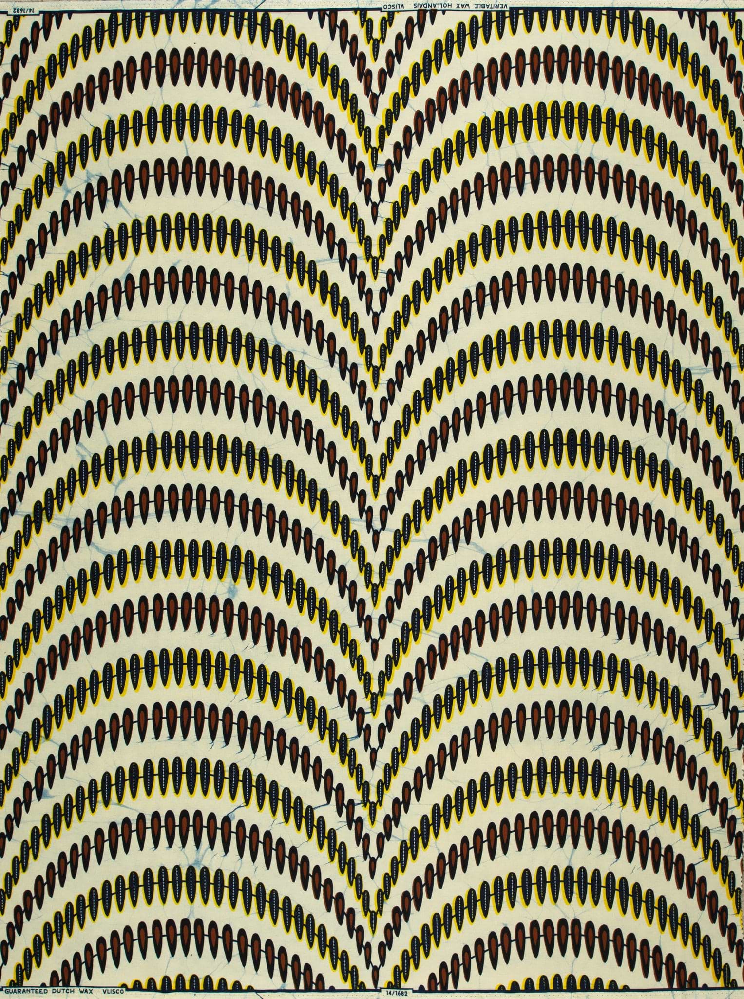 Vintage-style optical illusion poster rows wax hollandais vl01682.123