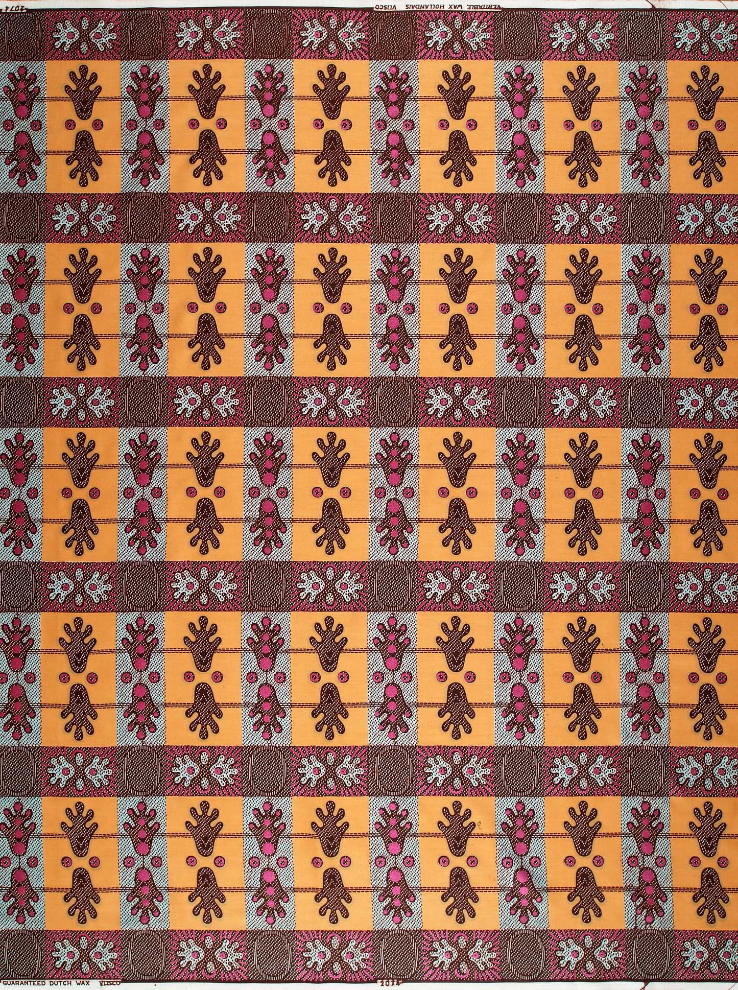 Wax Hollandais | VL02074.141 | Orné de Rose