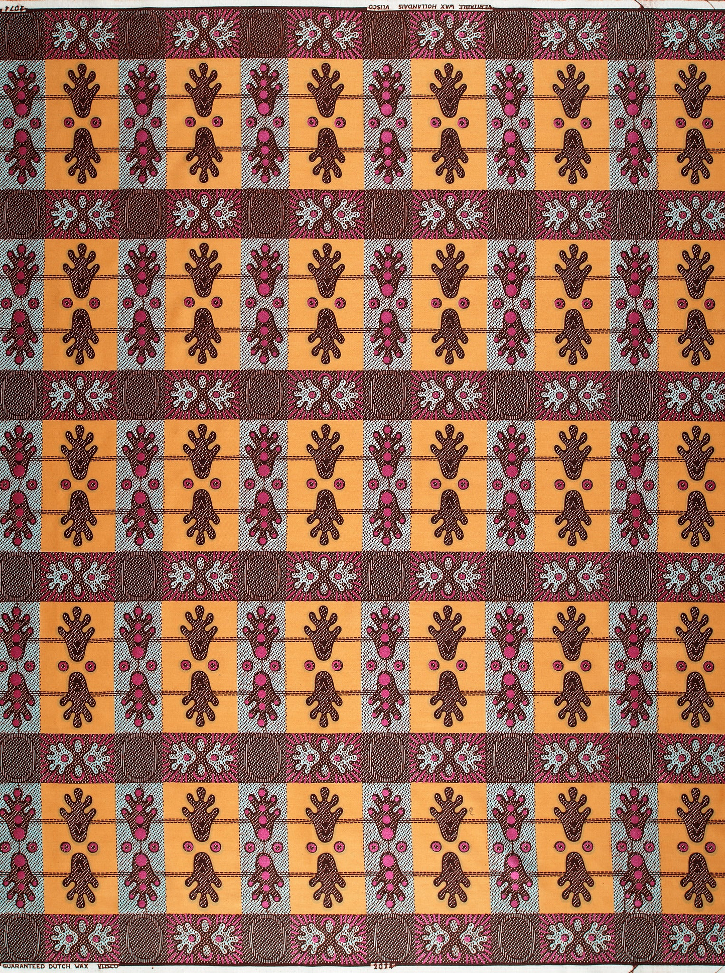 Wax Hollandais | VL02074.141 | Orné de Rose