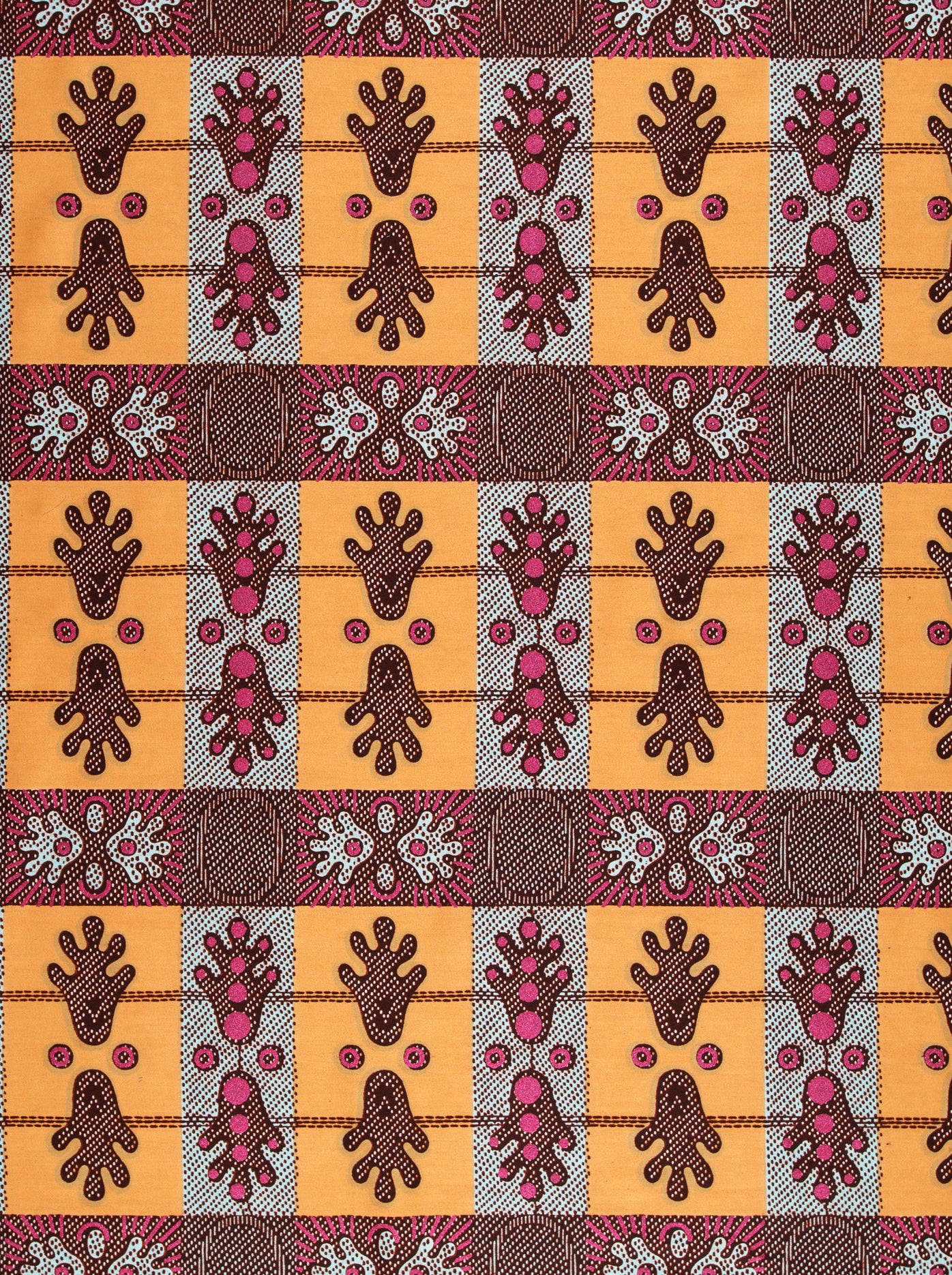 Wax Hollandais | VL02074.141 | Orné de Rose