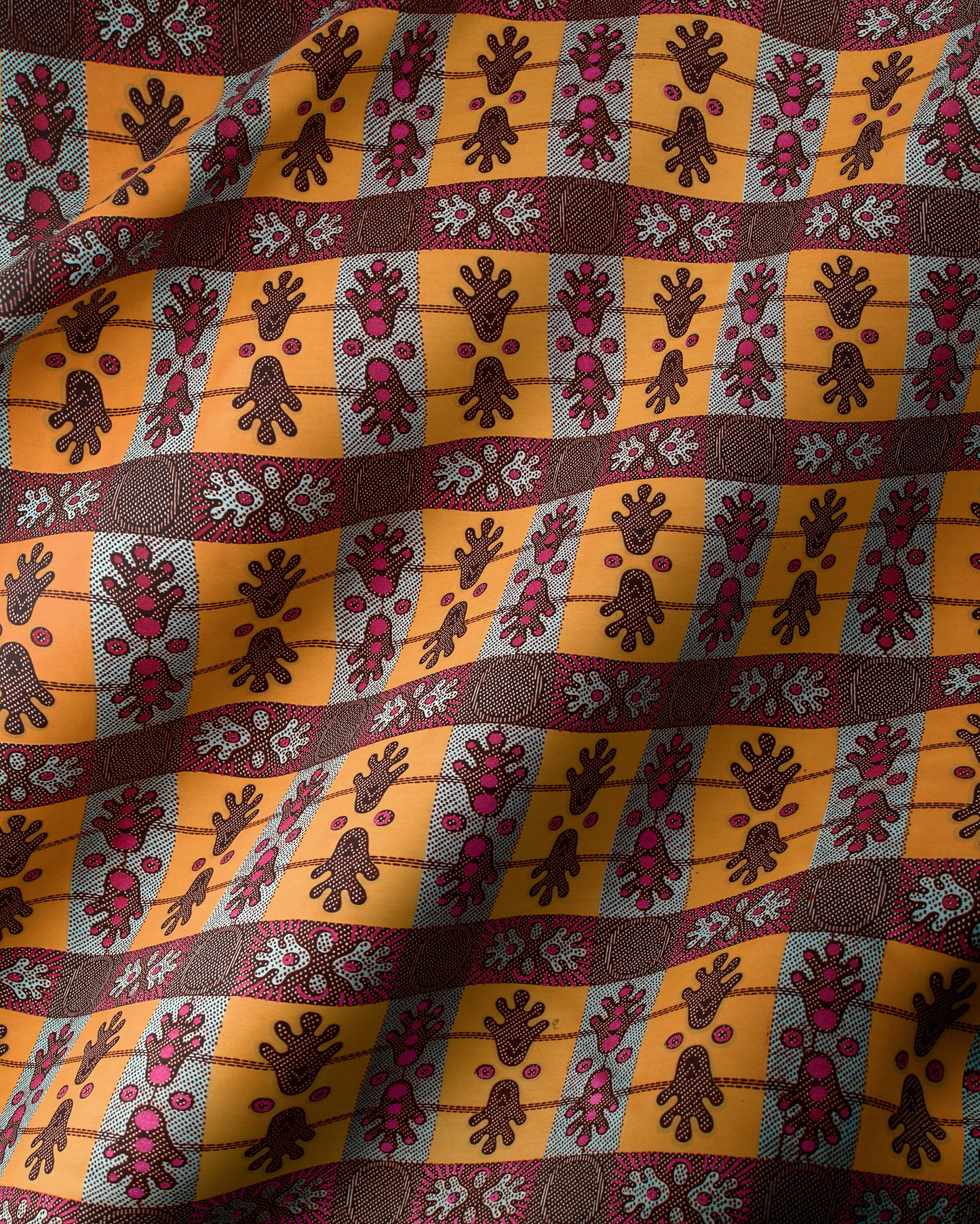 Wax Hollandais | VL02074.141 | Orné de Rose