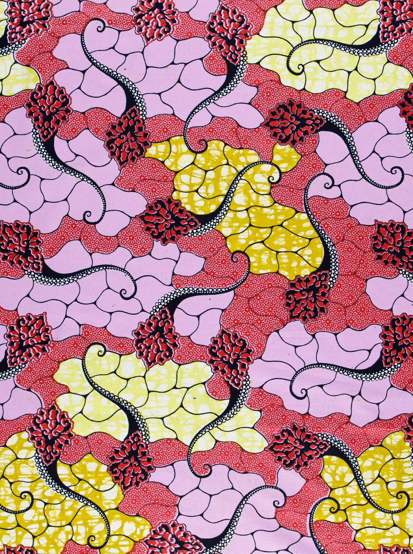 Vibrant african print fabric bold super-wax vl02846.208