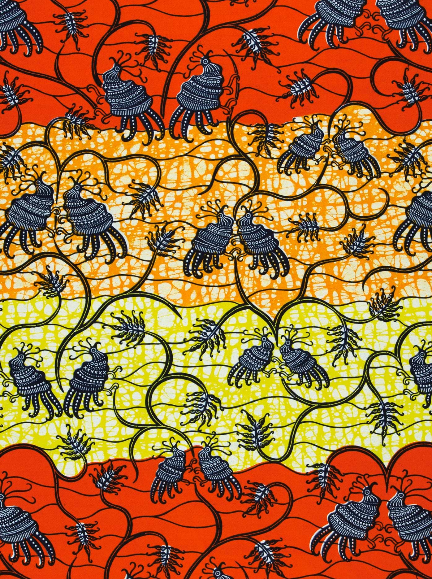 Colorful patterned fabric super-wax vl02919.077