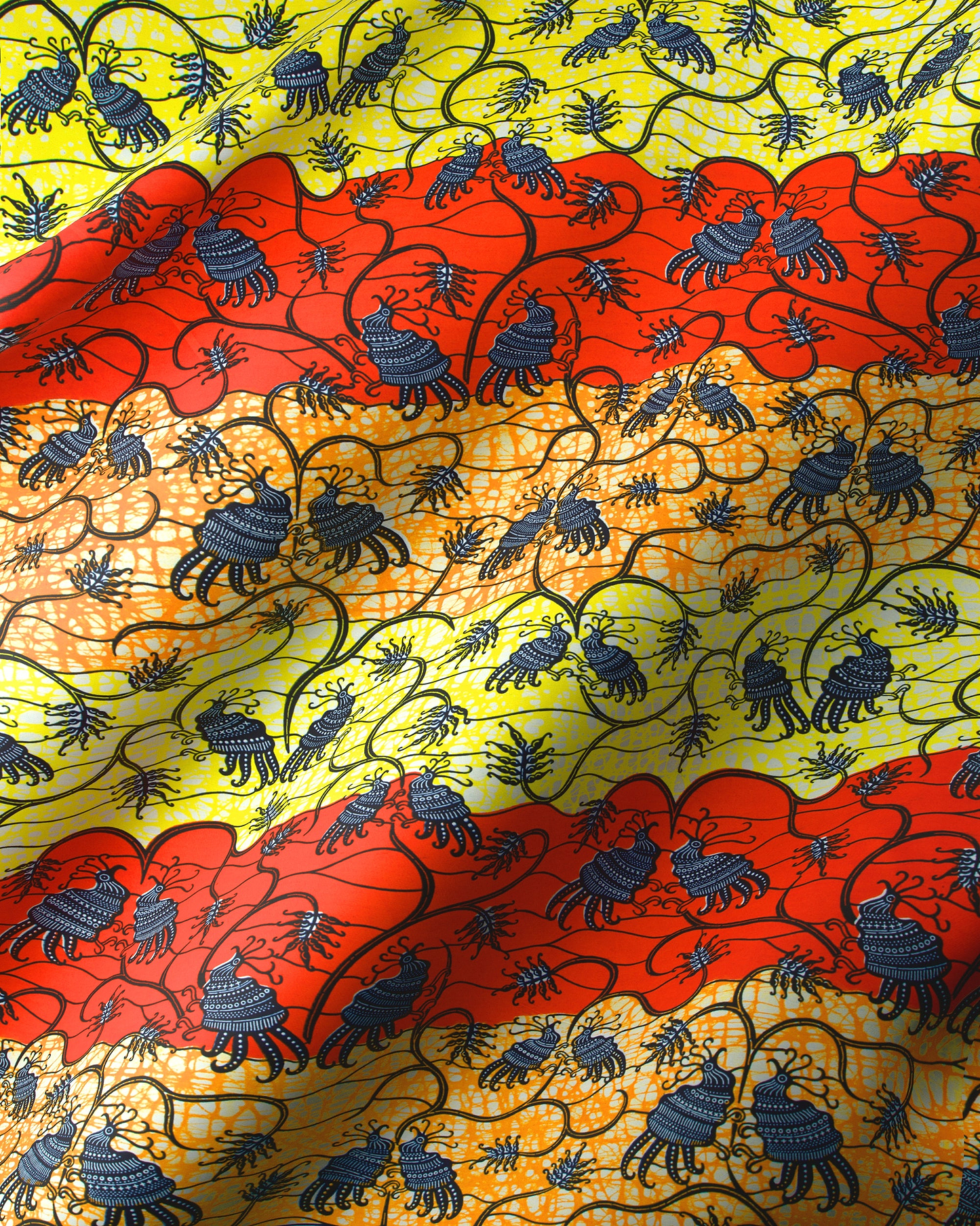 Colorful patterned fabric super-wax vl02919.077