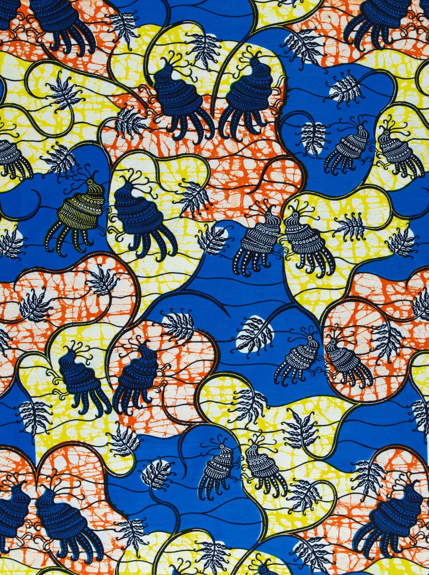 Colorful patterned fabric super-wax vl02919.091