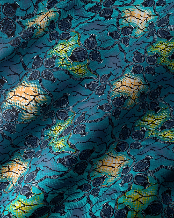 Super-Wax | VL02921.393 | Blue Embellished