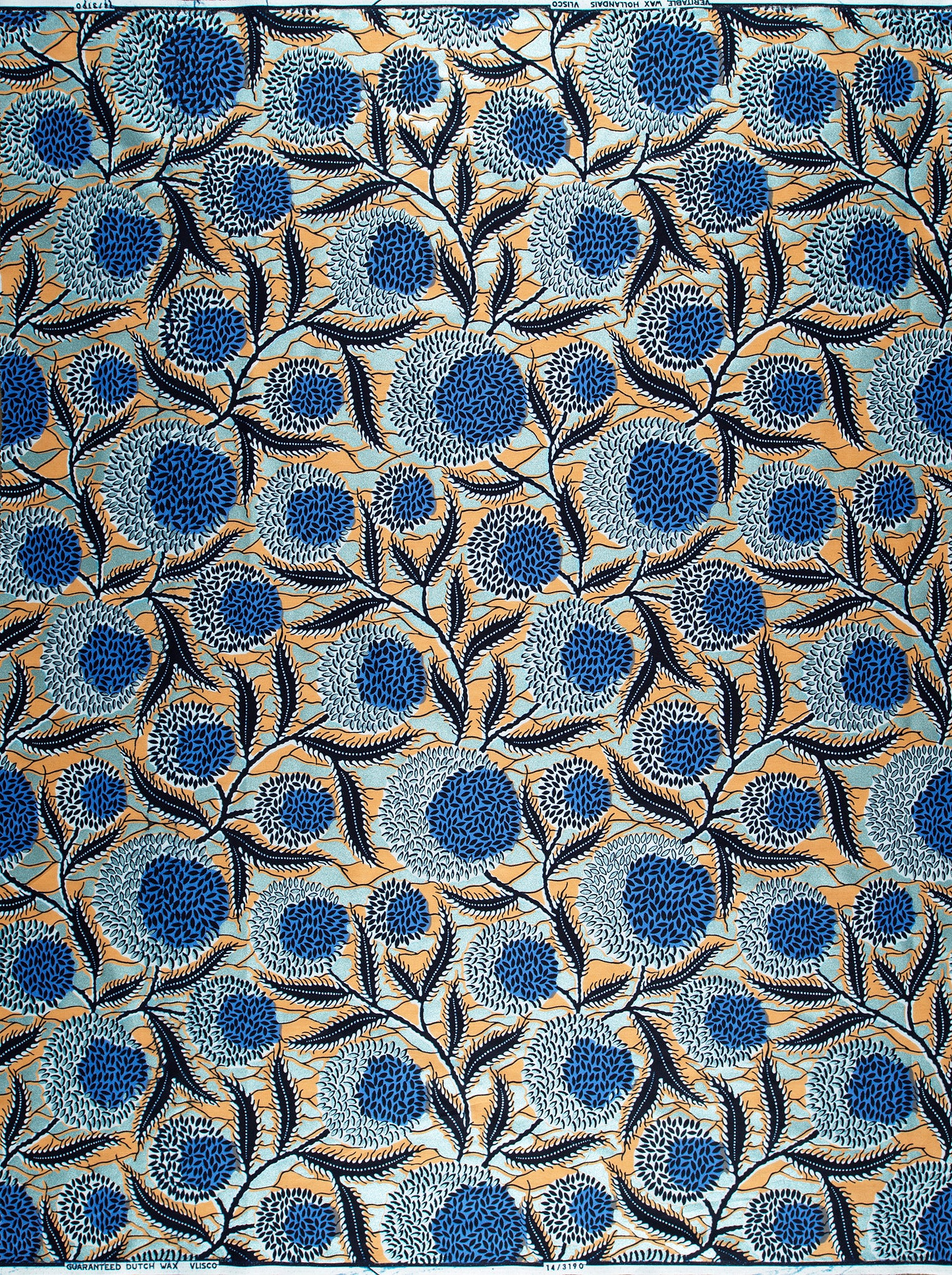 Wax Hollandais | VL03190.018 | Pastel Blue Embellished