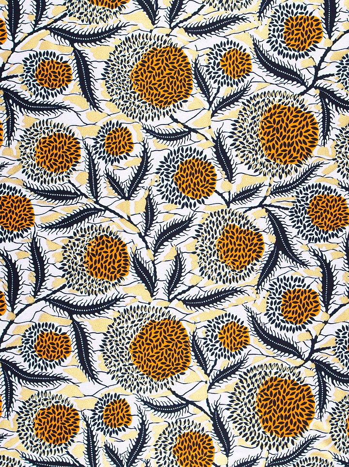 Wax Hollandais | VL03190.019 | Gold Embellished
