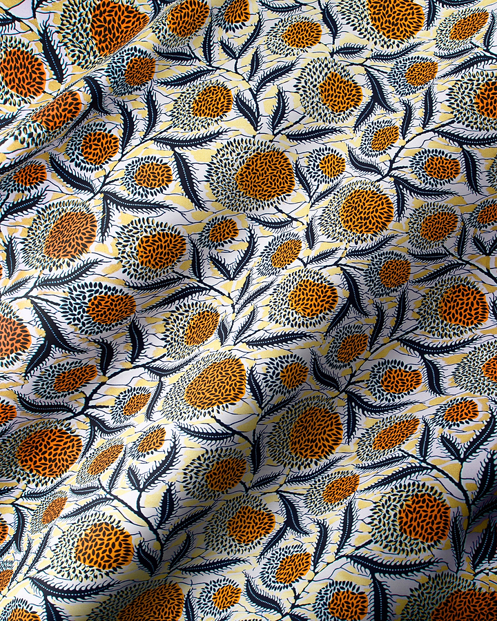 Wax Hollandais | VL03190.019 | Gold Embellished