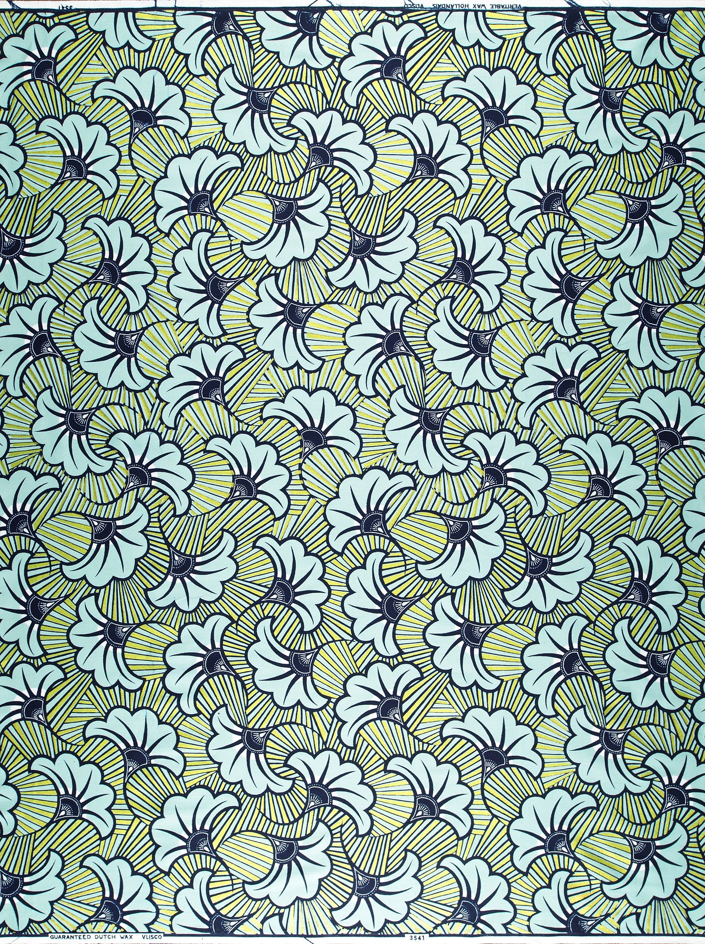 Wax Hollandais | VL03541.327 | Lime Green Embellished