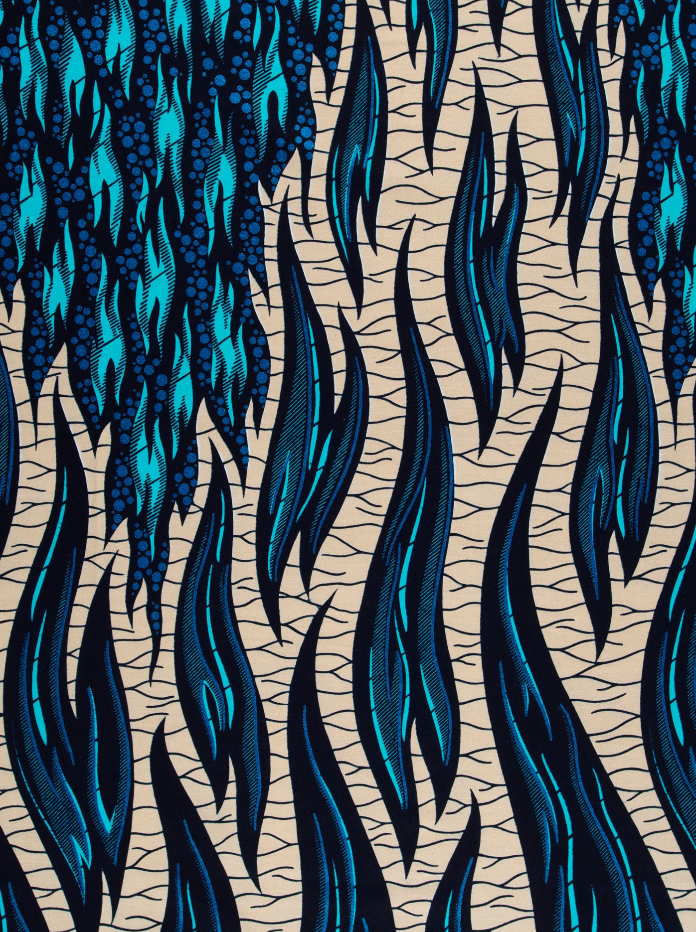 Wax Hollandais | VL03738.017 | Royal Blue Embellished