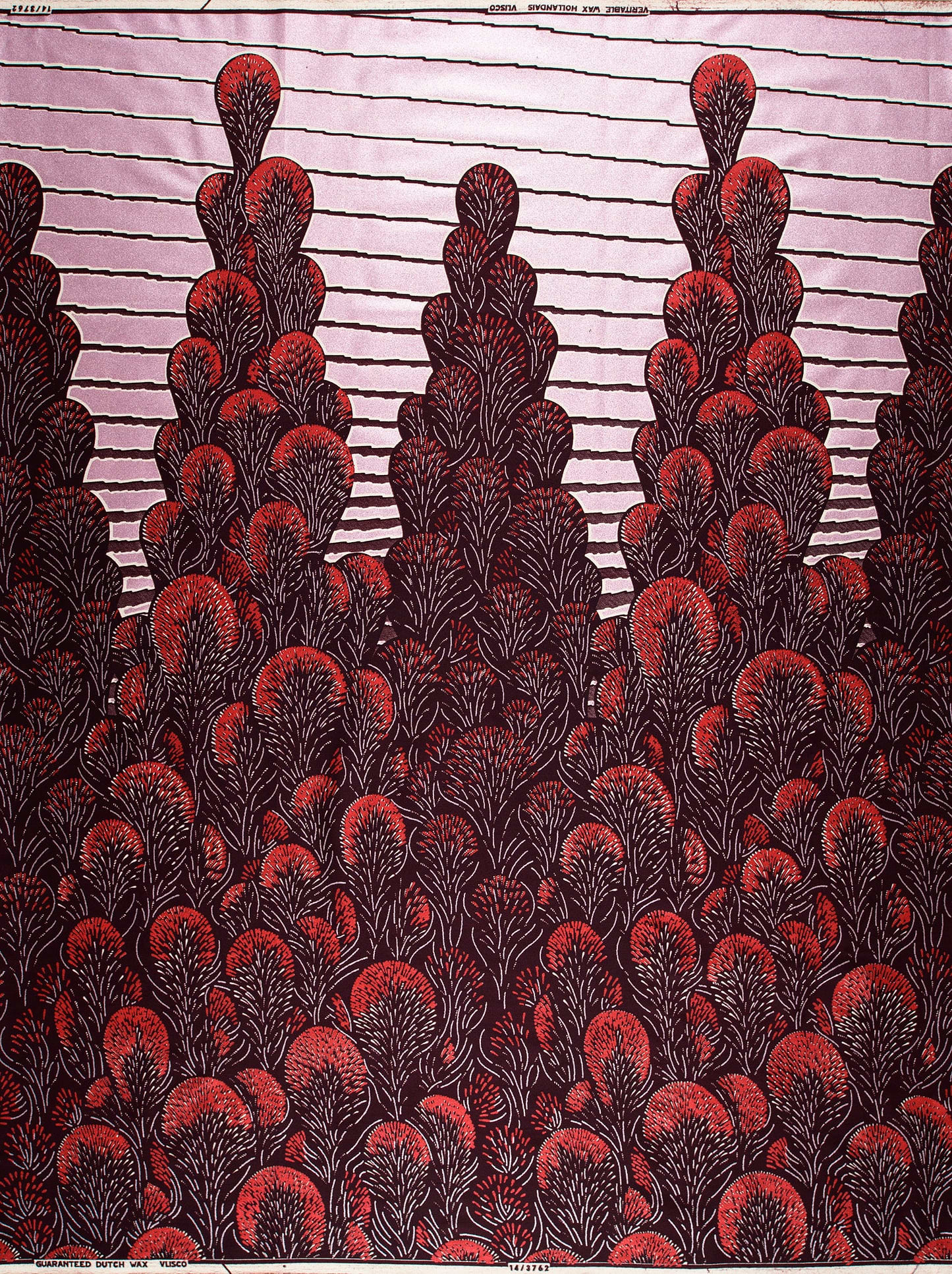 Fabric features bold pattern stylized wax glitterglam vl03762.015