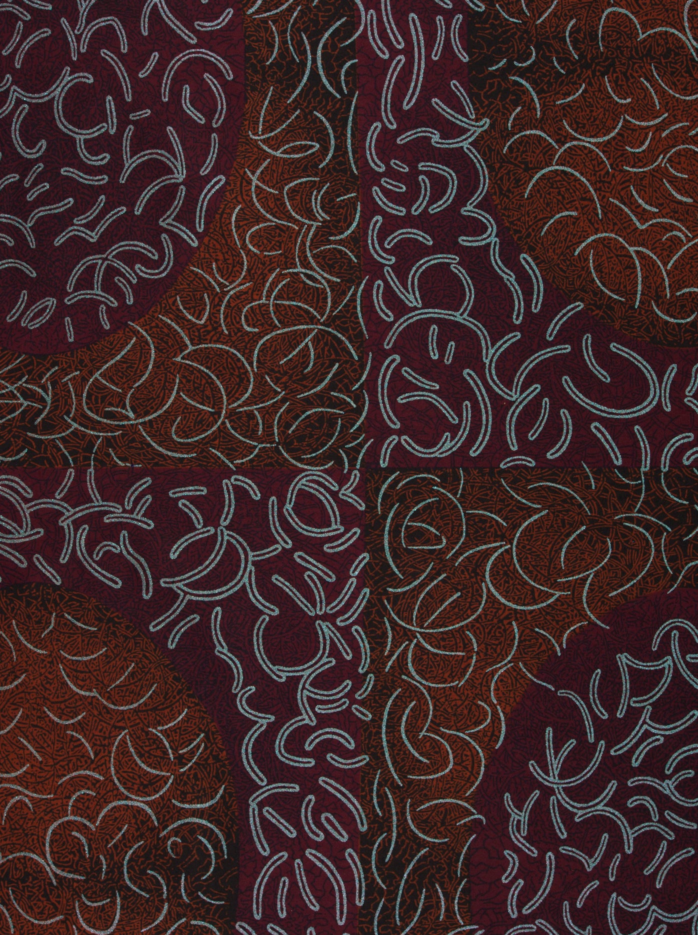 Sky Wax | VL03822.032 | Red-Green Pearl Embellished