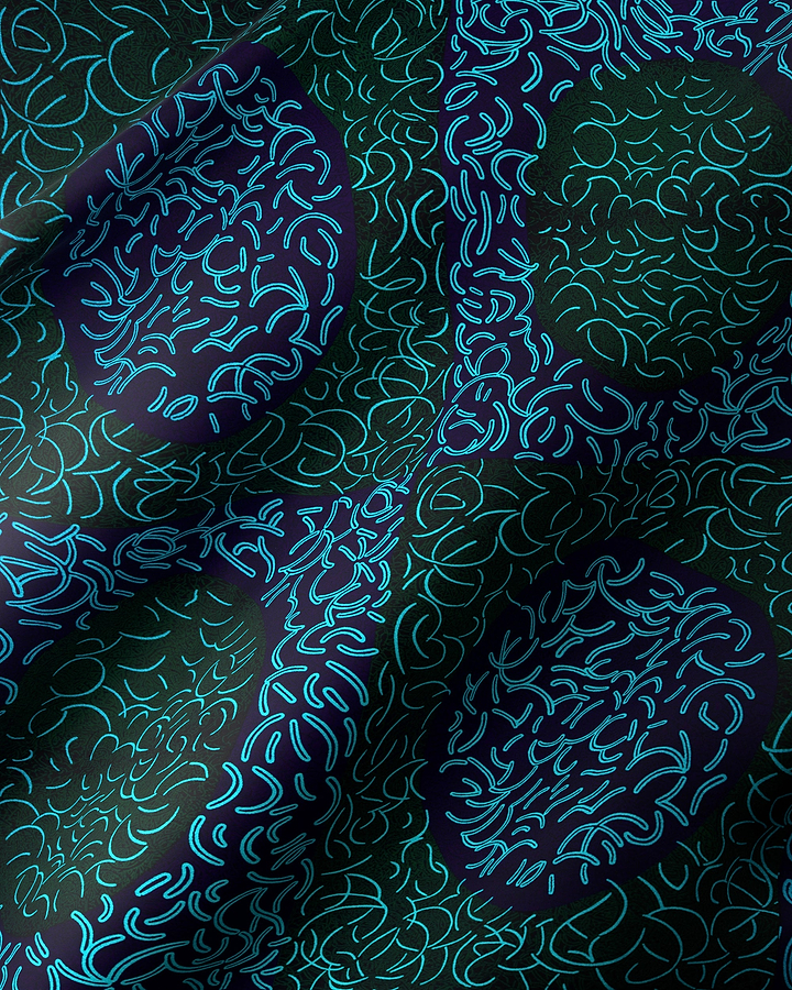 Sky Wax | VL03822.033 | Blue Embellished