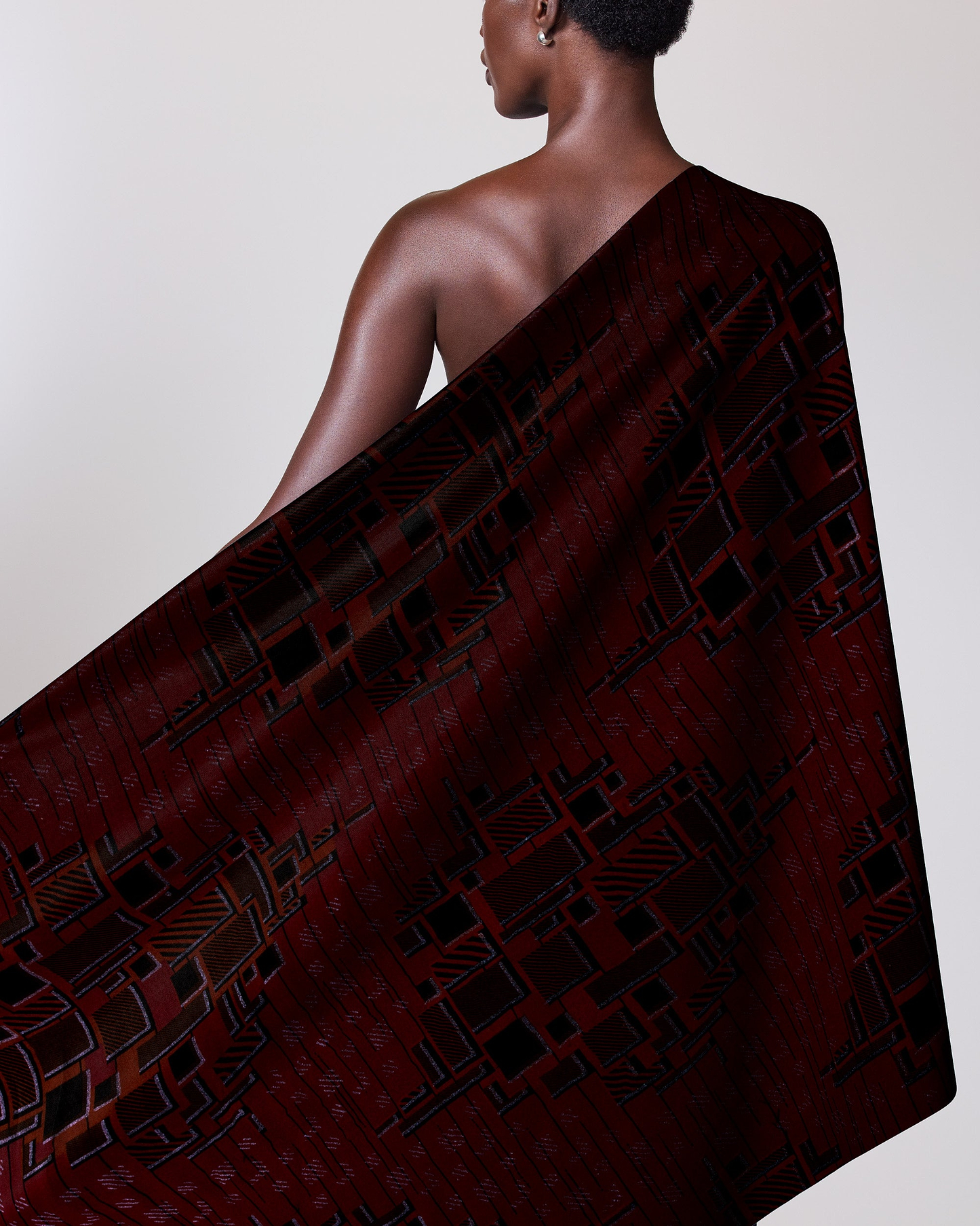 Sky Wax | VL03826.175 | Red-Blue Pearl Embellished