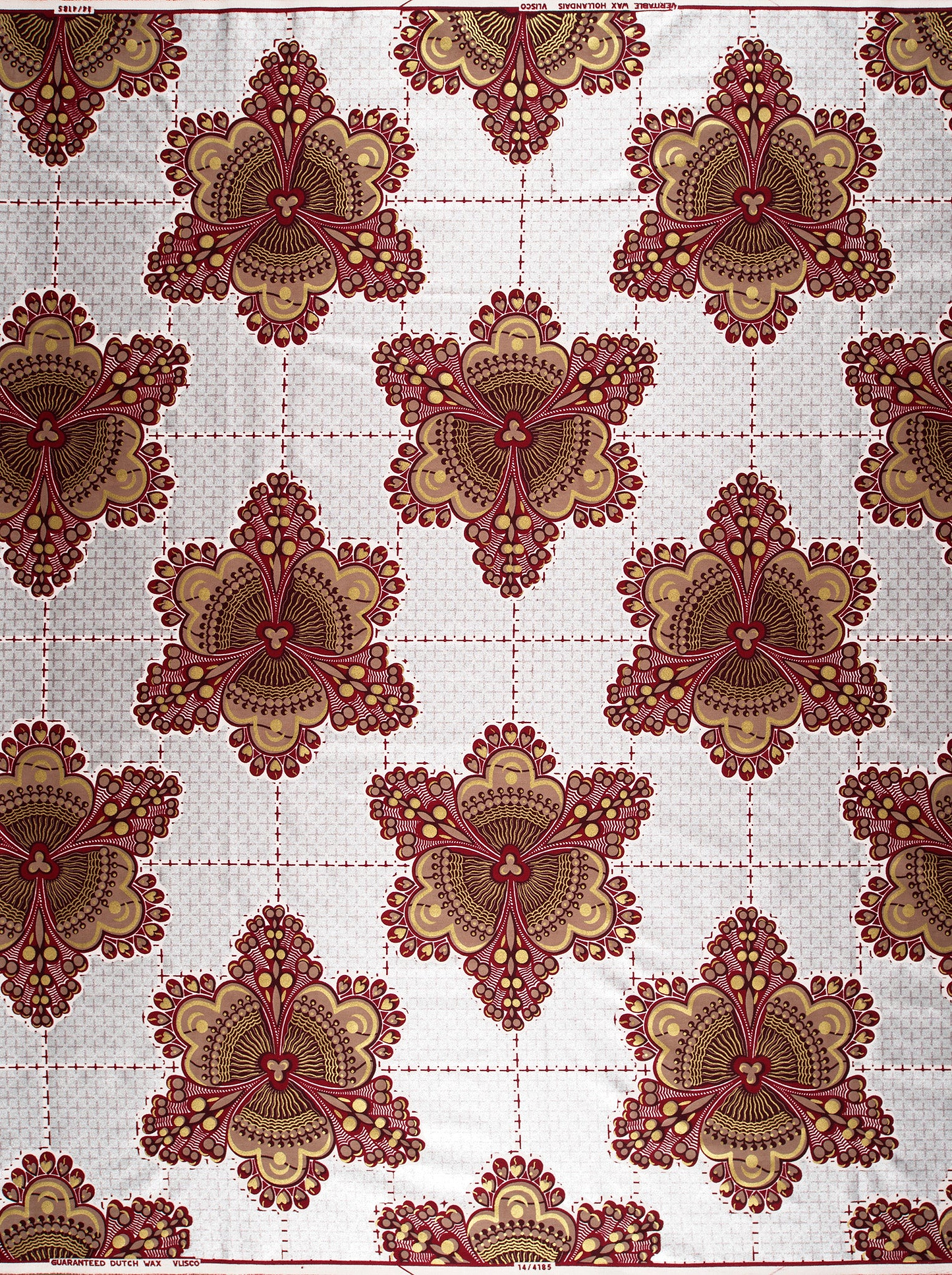 Fabric features pattern ornate symmetrical wax glitterglam vl04185.017