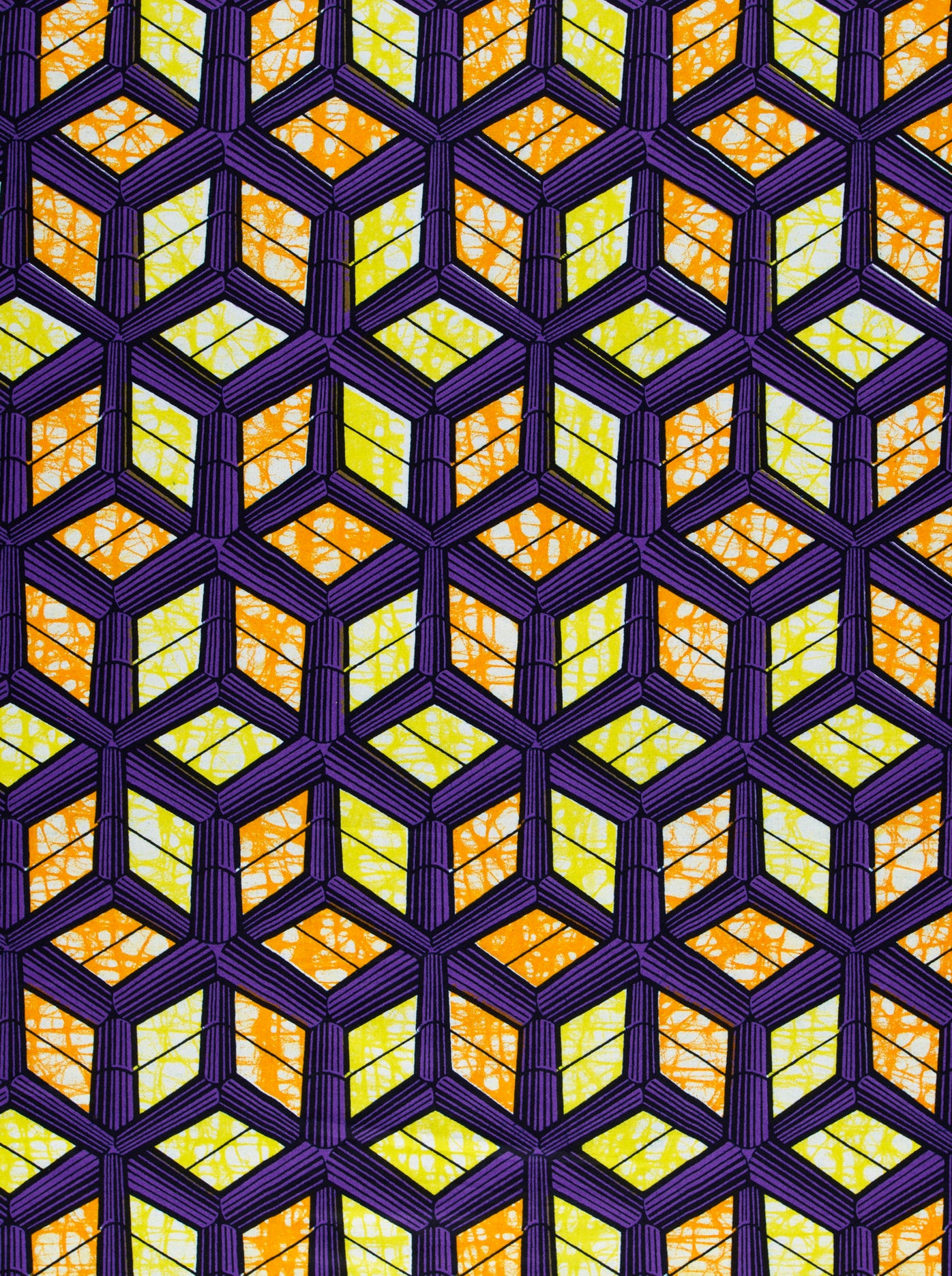Vibrant geometric fabric pattern purple super-wax vl04767.004
