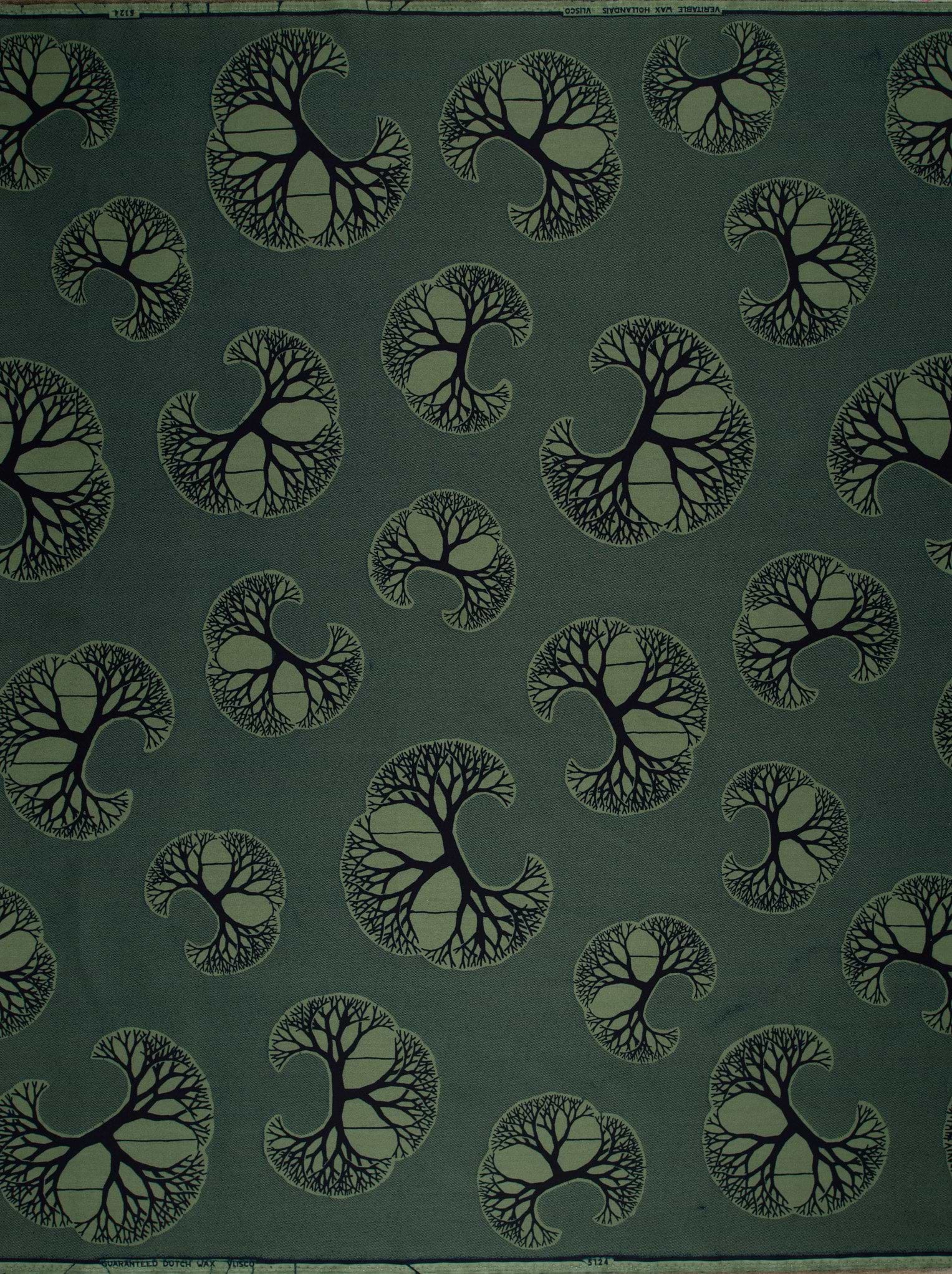 Wax Hollandais | VL05124.150 | Cerveau, Kofi Anan's brains, Placenta