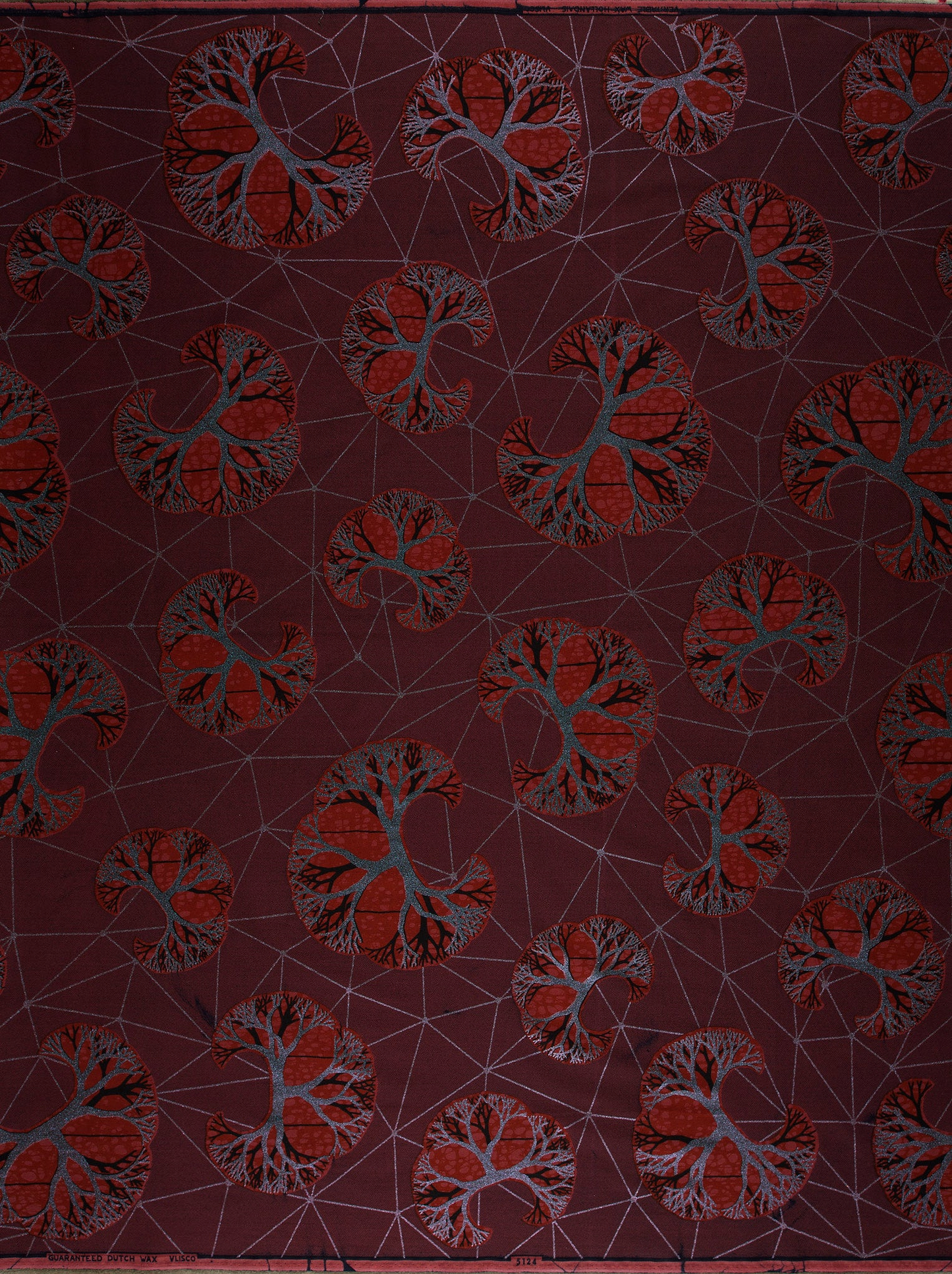 Sky Wax | VL05124.156 | Red-Green Pearl Embellished