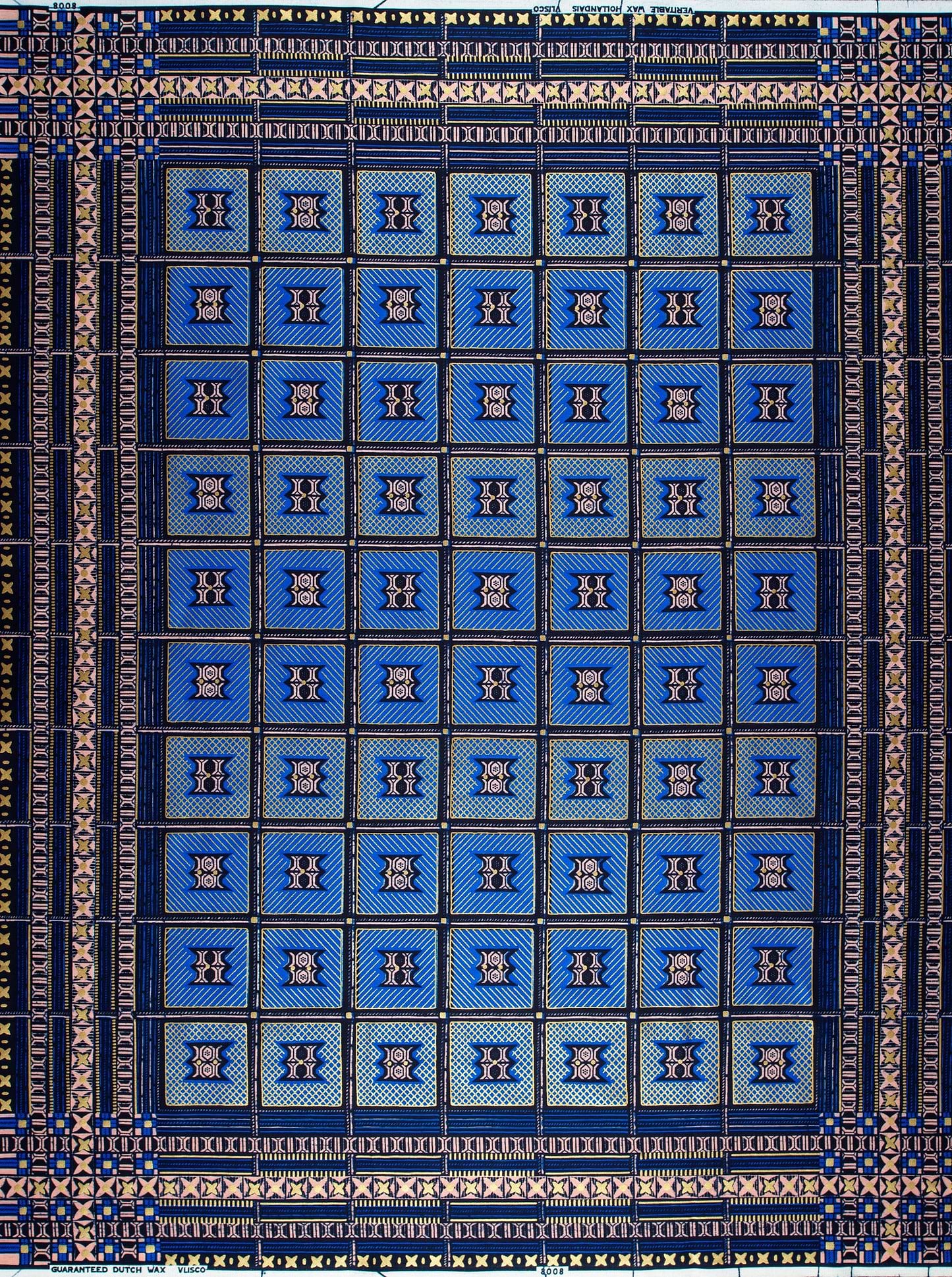 Wax Hollandais | VL08008.214 | Orné d'Or