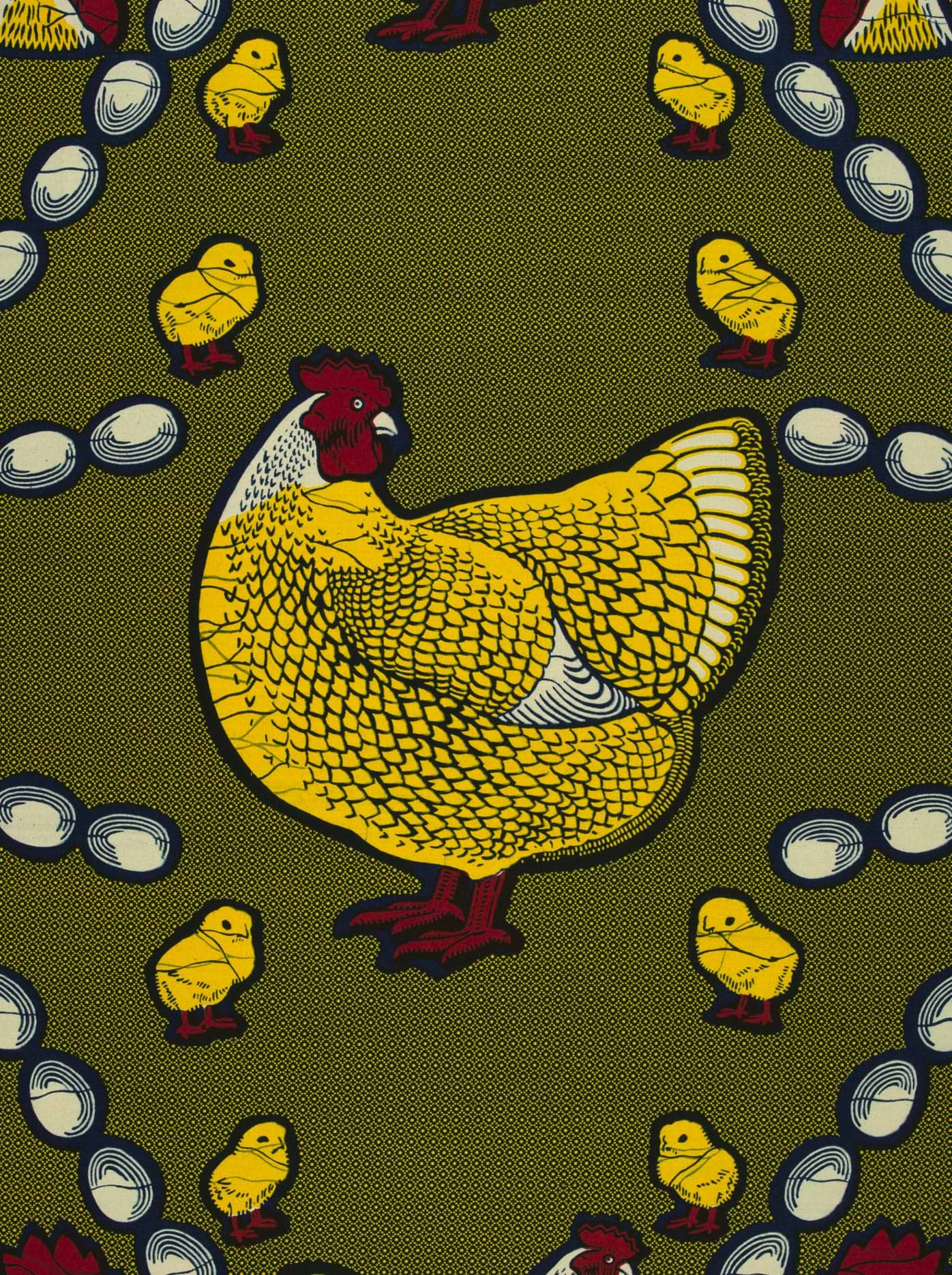 Vibrant yellow chicken red comb wax hollandais vl0h628.138